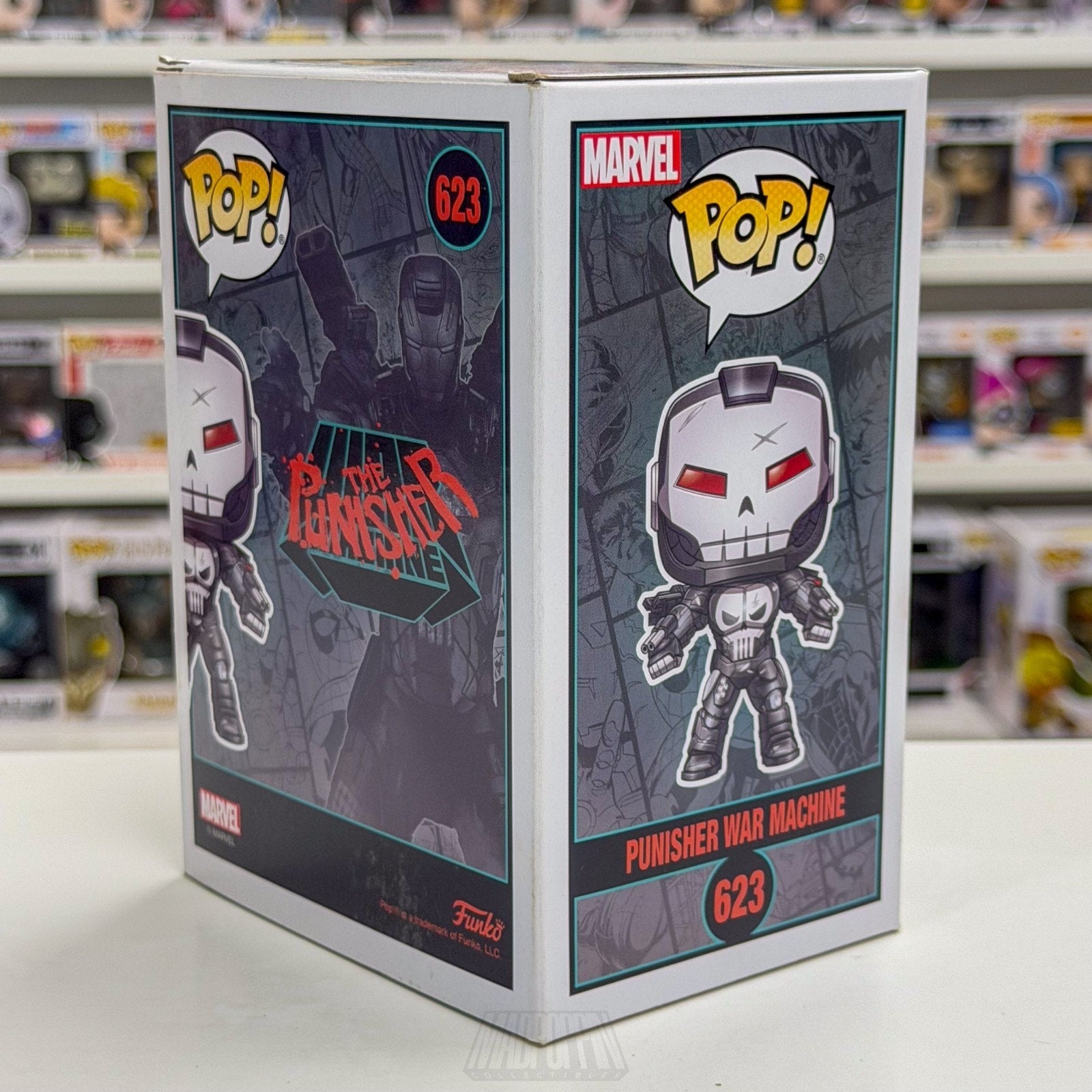 Funko Pop Marvel Punisher War Machine Metallic 623 Frank Castle Toy Vinyl Figure