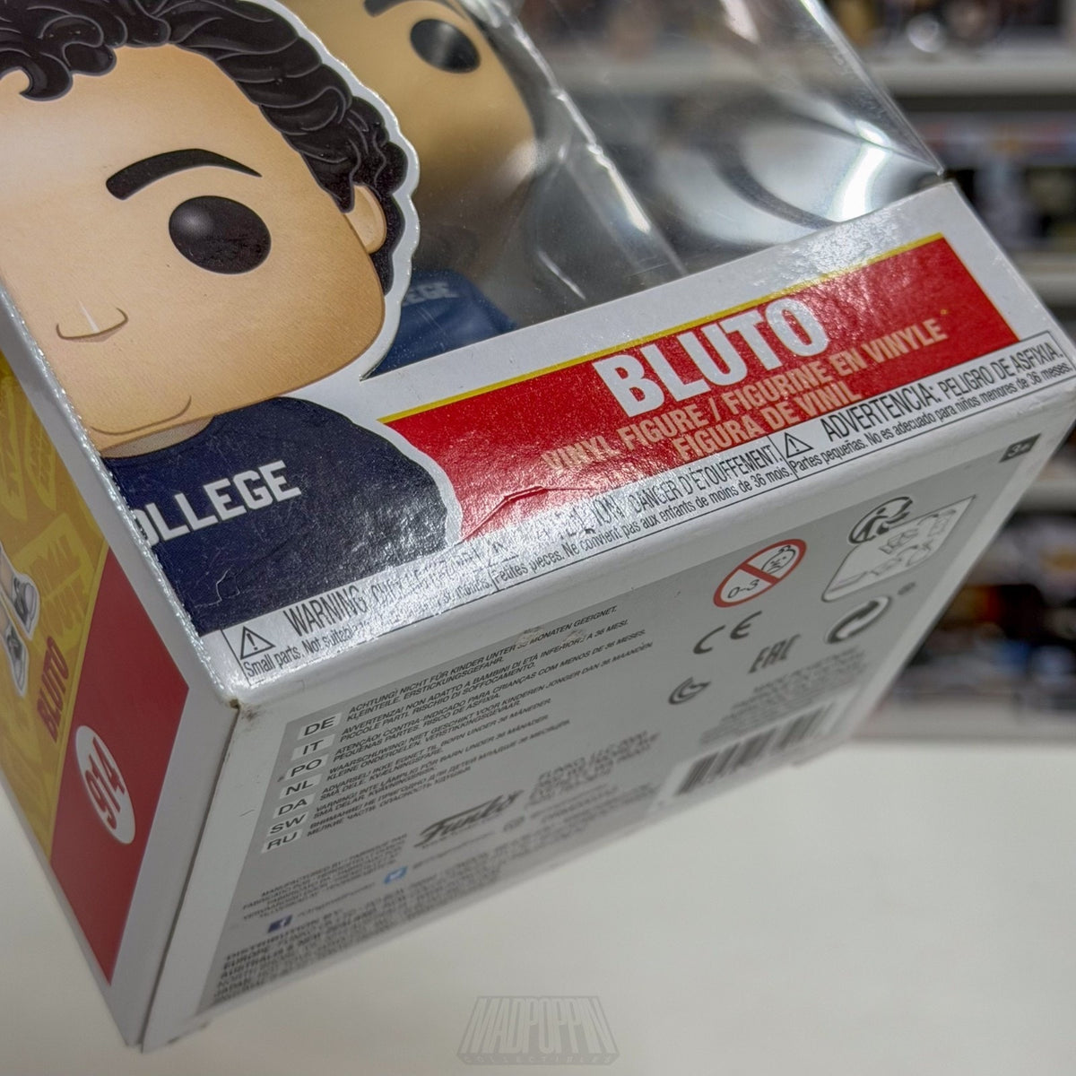 Funko Pop Movies National Lampoons Animal House Bluto 914 Comedy Vinyl Figure