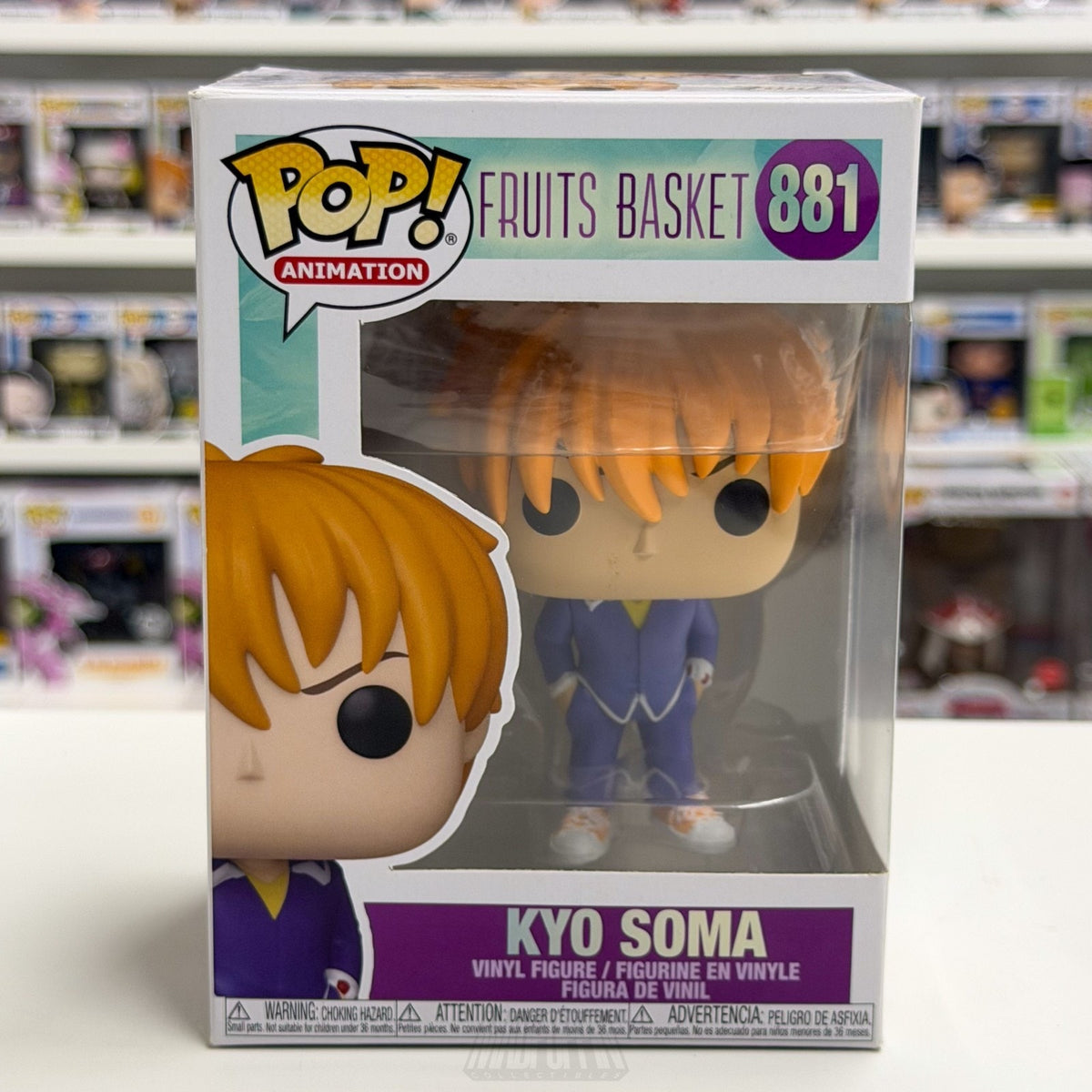 Funko Pop Anime Fruits Basket Kyo Soma 881 Japanese Manga Toy Vinyl Figure