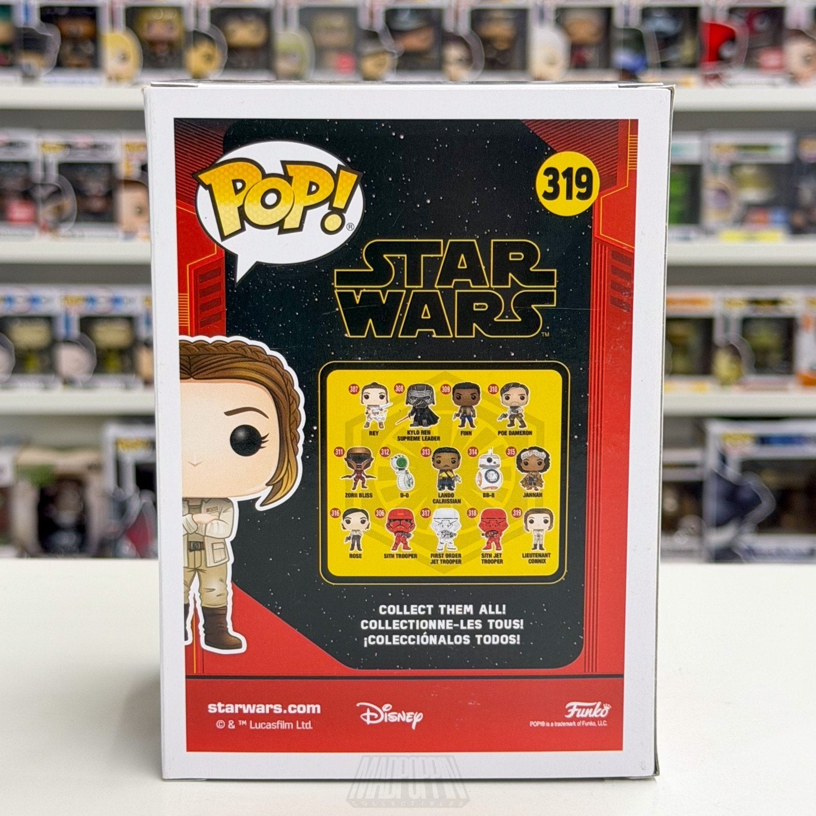 Funko Pop Star Wars EP9 Rise of Skywalker Lieutenant Connix 319 Toy Vinyl Figure