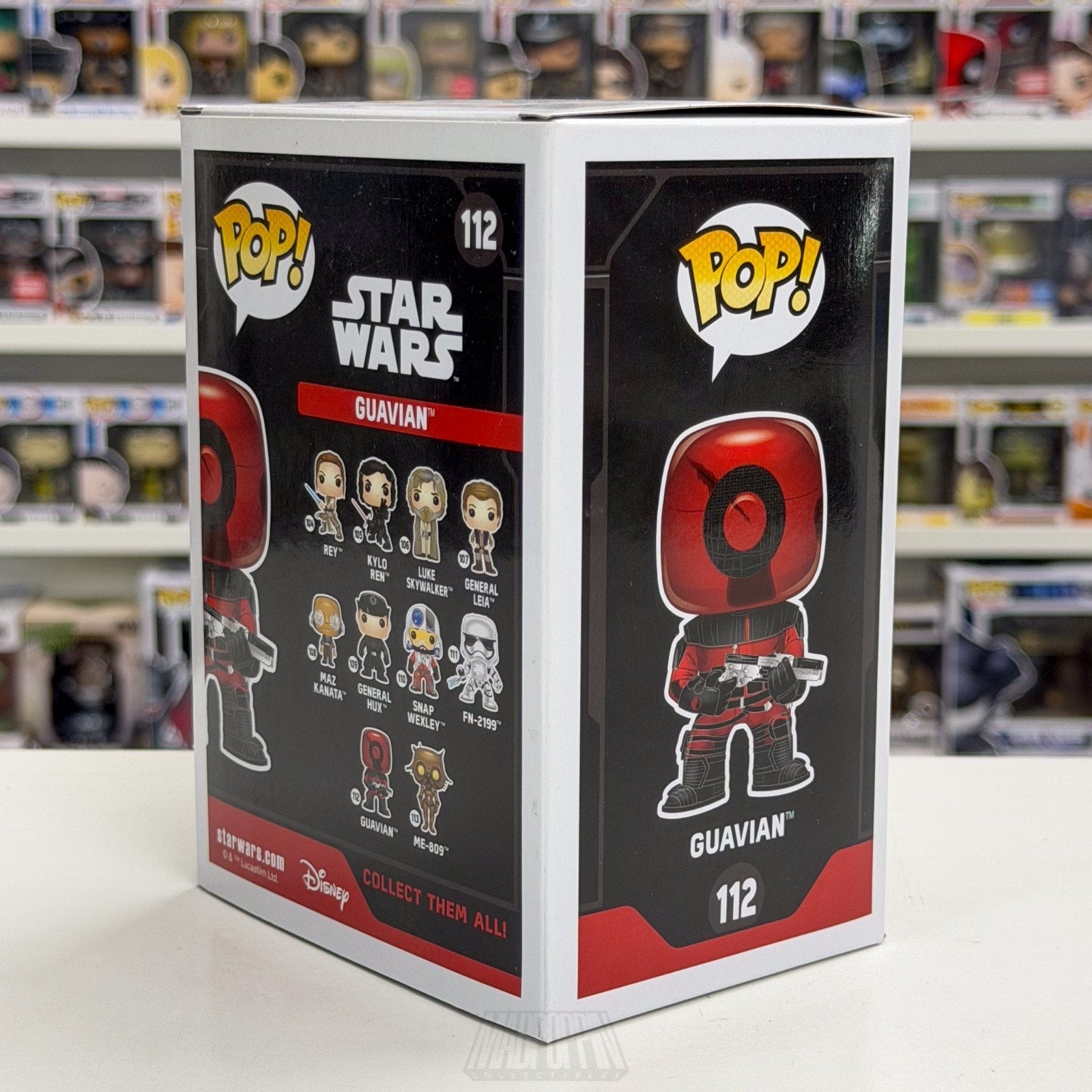 Funko Pop Star Wars EP 7 Force Awakens Guavian 112 Red Armor Toy Vinyl Figure