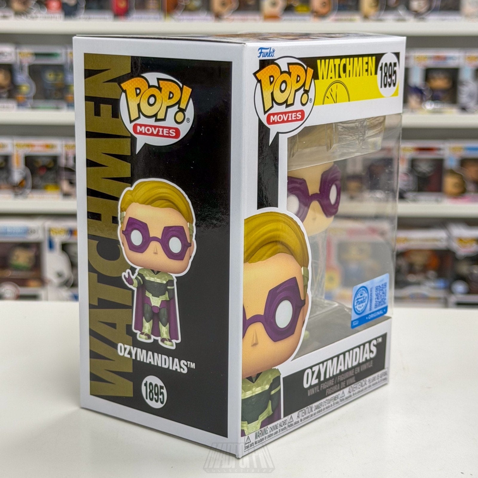 Funko Pop DC Comics Movies Watchmen Ozymandias Exclusive 1895 Toy Vinyl Figure