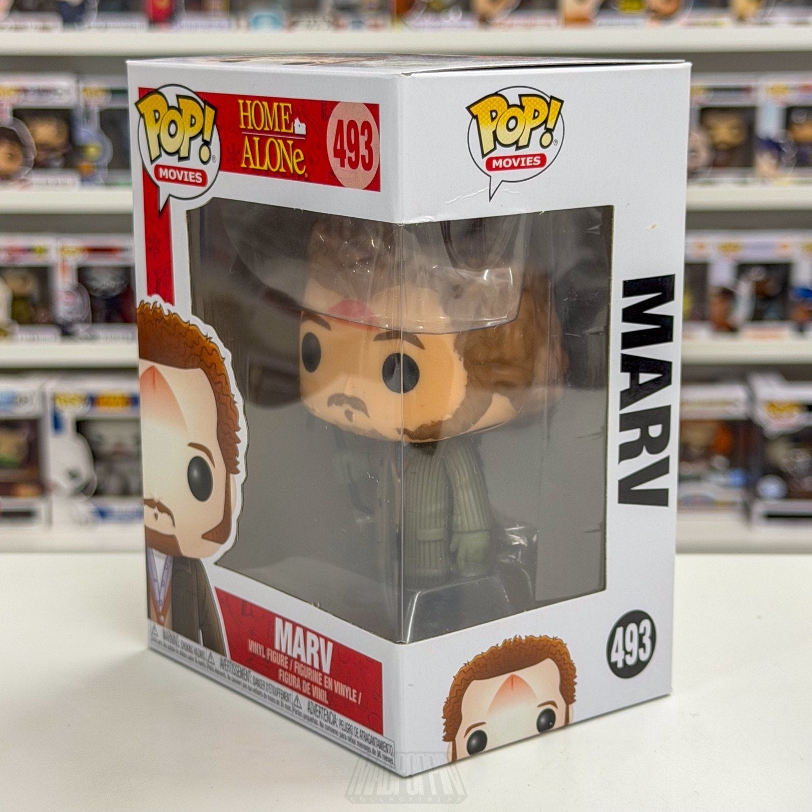 Funko Pop Movies Home Alone Marv 493 Burglar Wet Bandits Chicago Vinyl Figure