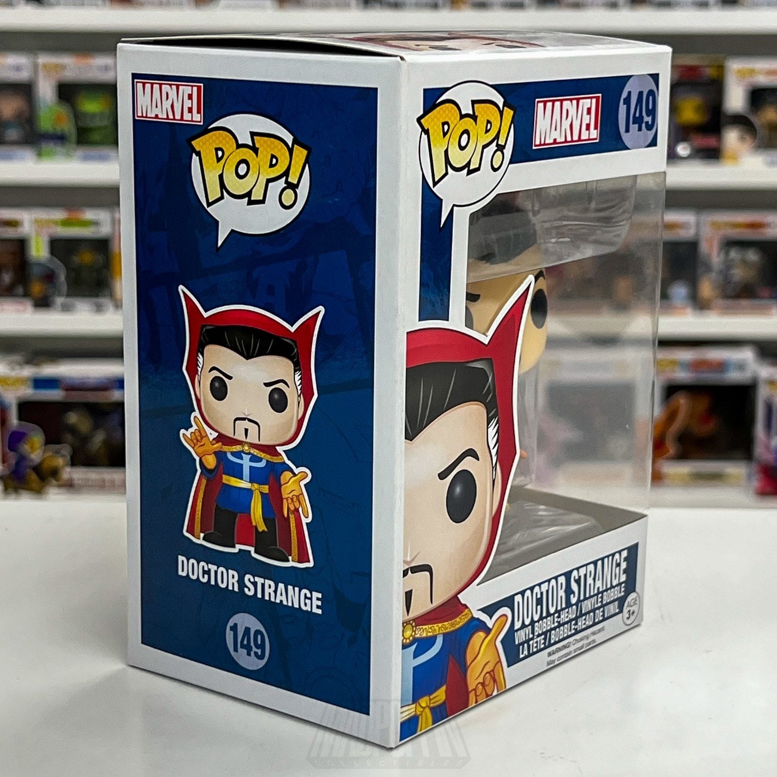 Funko Pop Marvel Doctor Stephen Strange 149 Sorcerer Supreme Toy Vinyl Figure