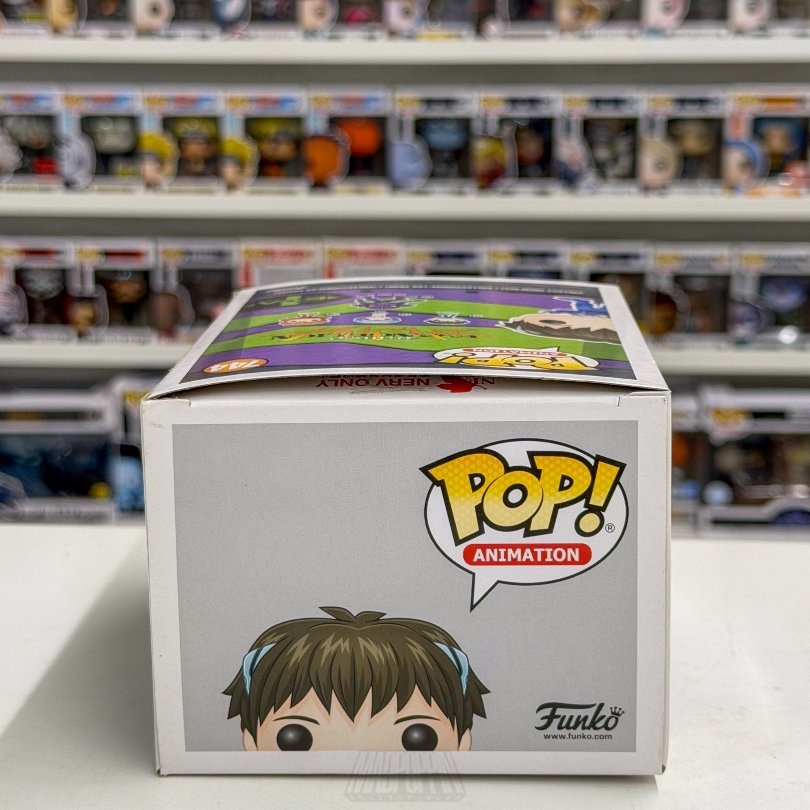 Funko Pop Anime Neon Genesis Evangelion Shinji 744 Japanese Manga Vinyl Figure