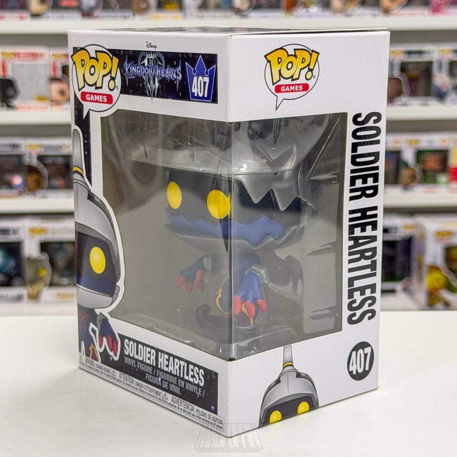 Funko Pop Disney Games Kingdom Hearts 3 Soldier Heartless 407 Toy Vinyl Figure