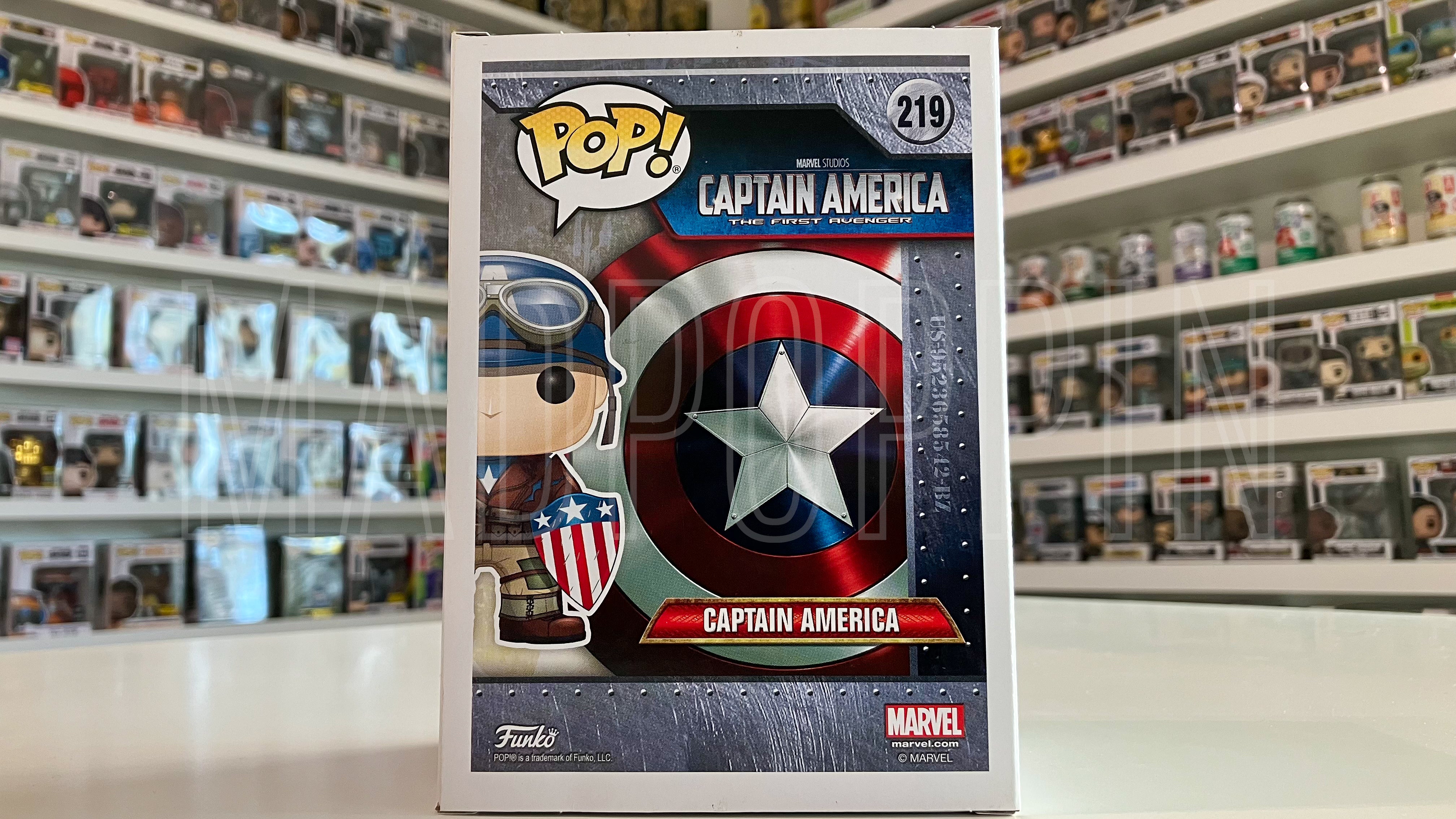 Funko POP! Captain America The First Avenger WWII Spring Convention ECCC #219