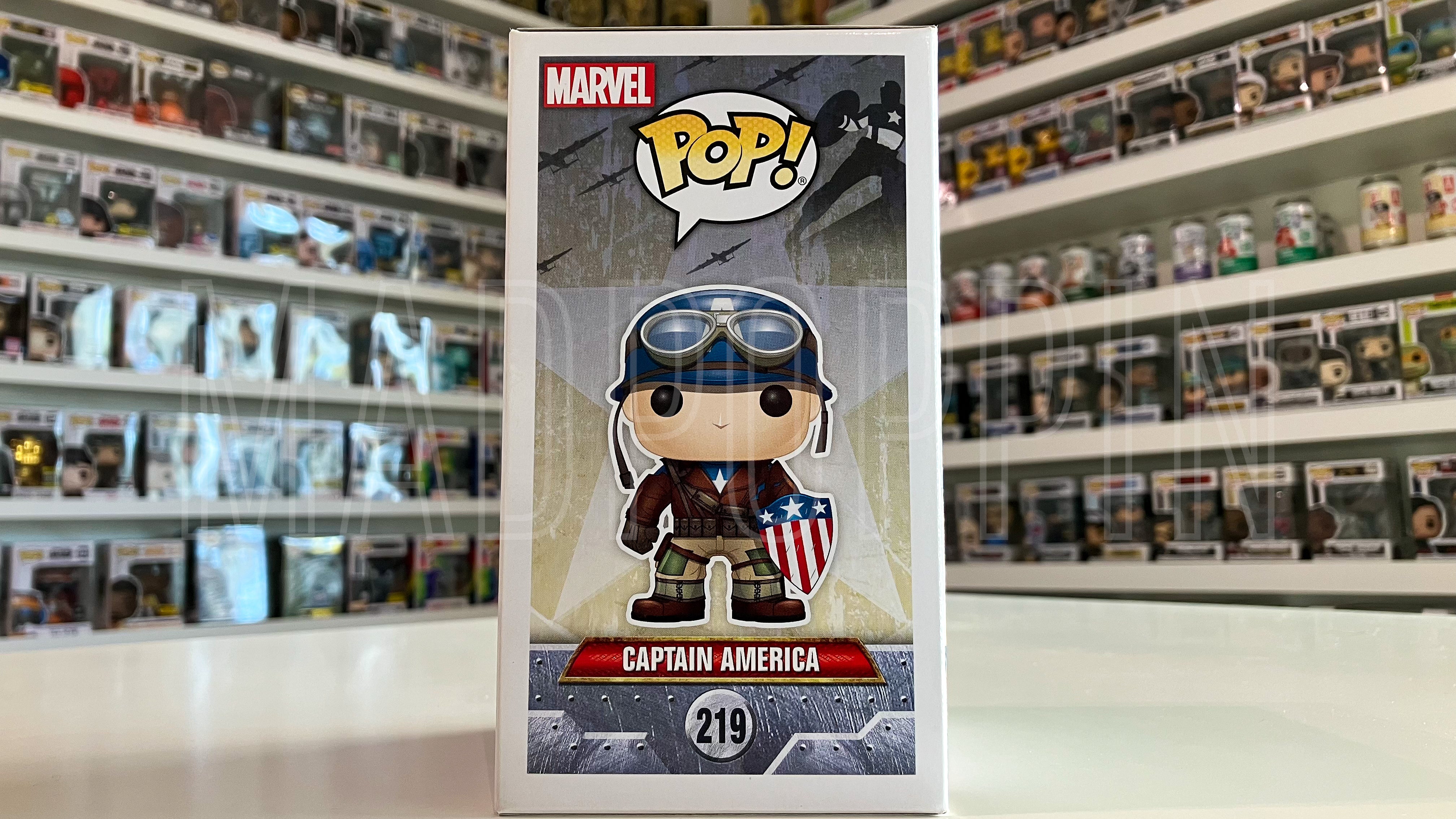 Funko POP! Captain America The First Avenger WWII Spring Convention ECCC #219