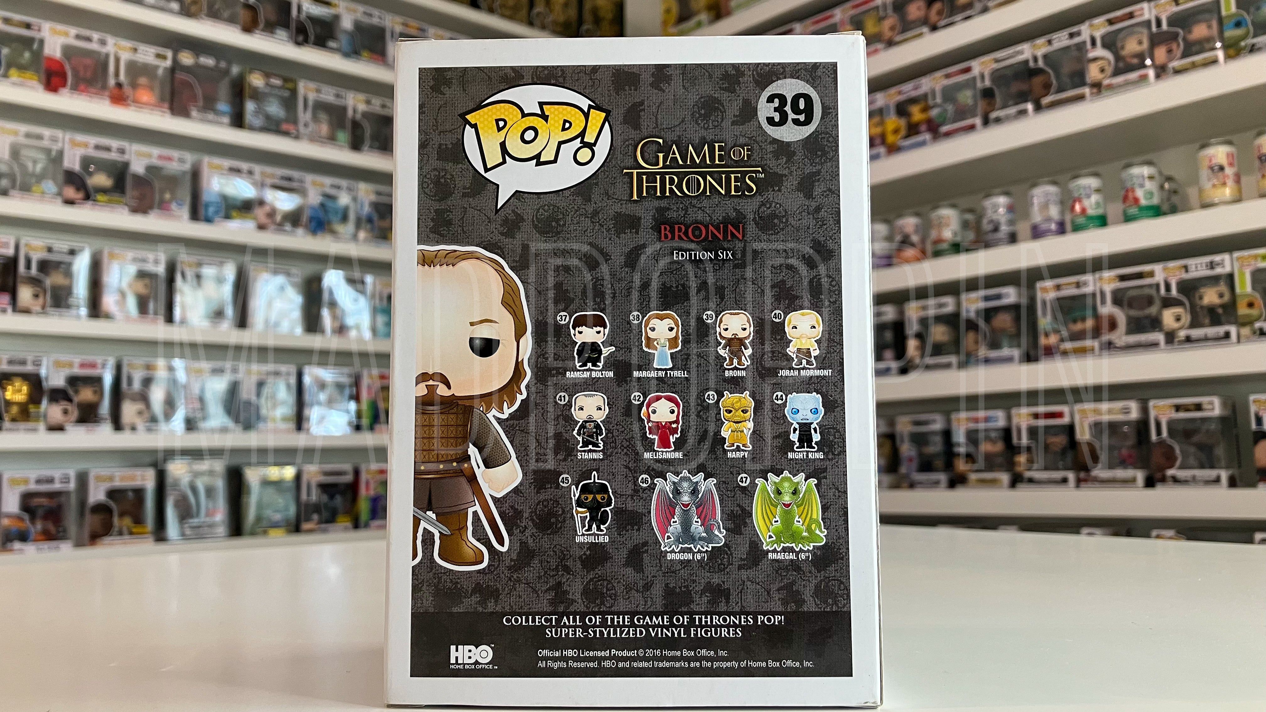 Funko POP! TV HBO Game of Thrones Bronn Vaulted #39
