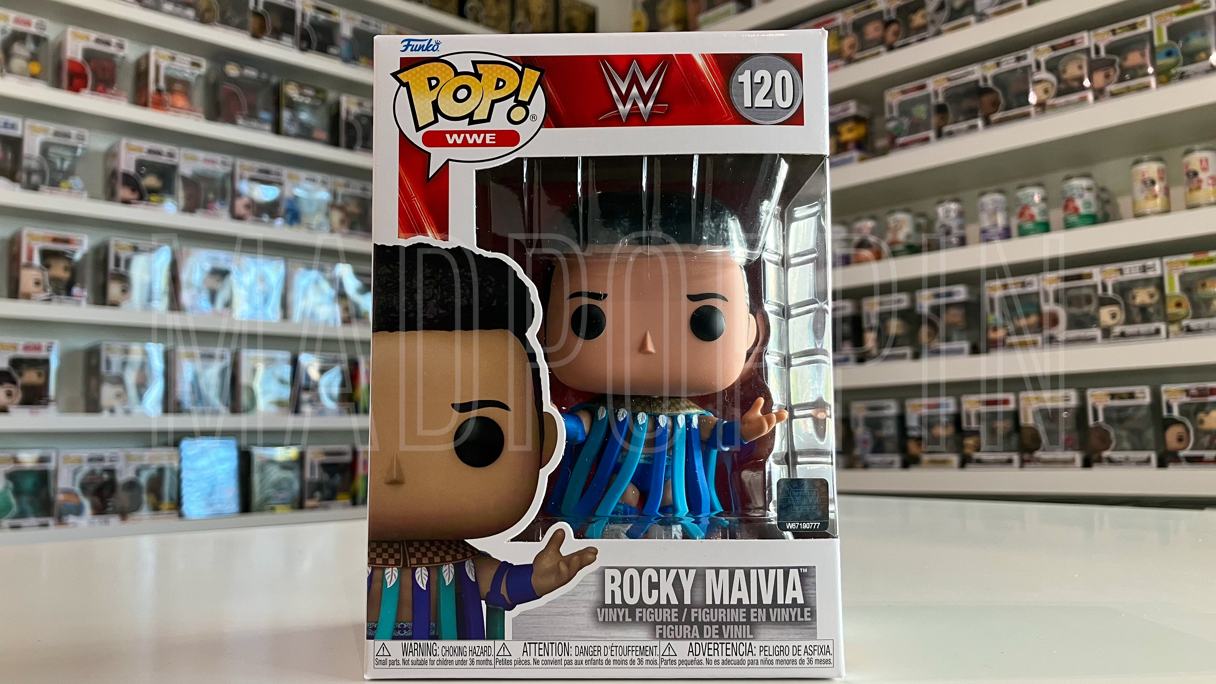 Funko Pop WWE Dwayne Johnson Debut As Rocky Maivia 120