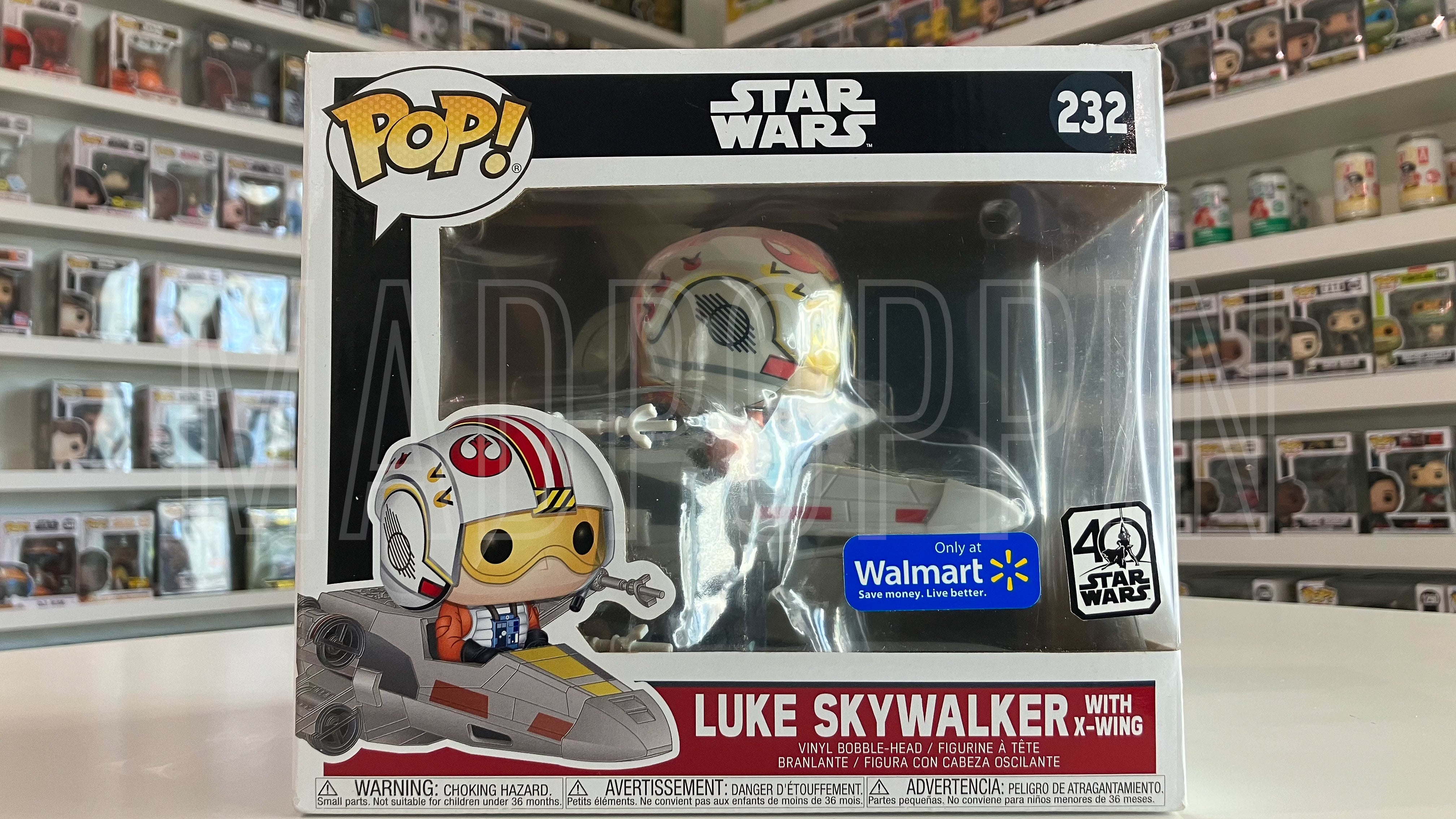 Funko POP! Rides Star Wars Luke Skywalker with X-Wing Walmart Exclusive #232