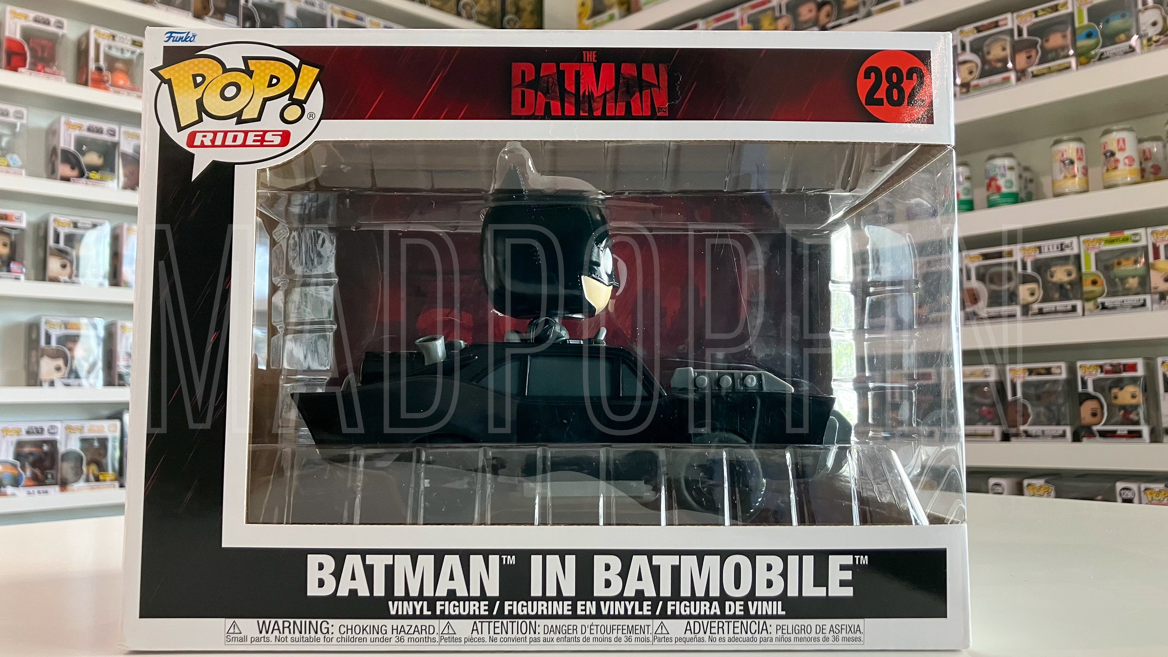 Funko Pop Rides Movies The Batman In Batmobile #282