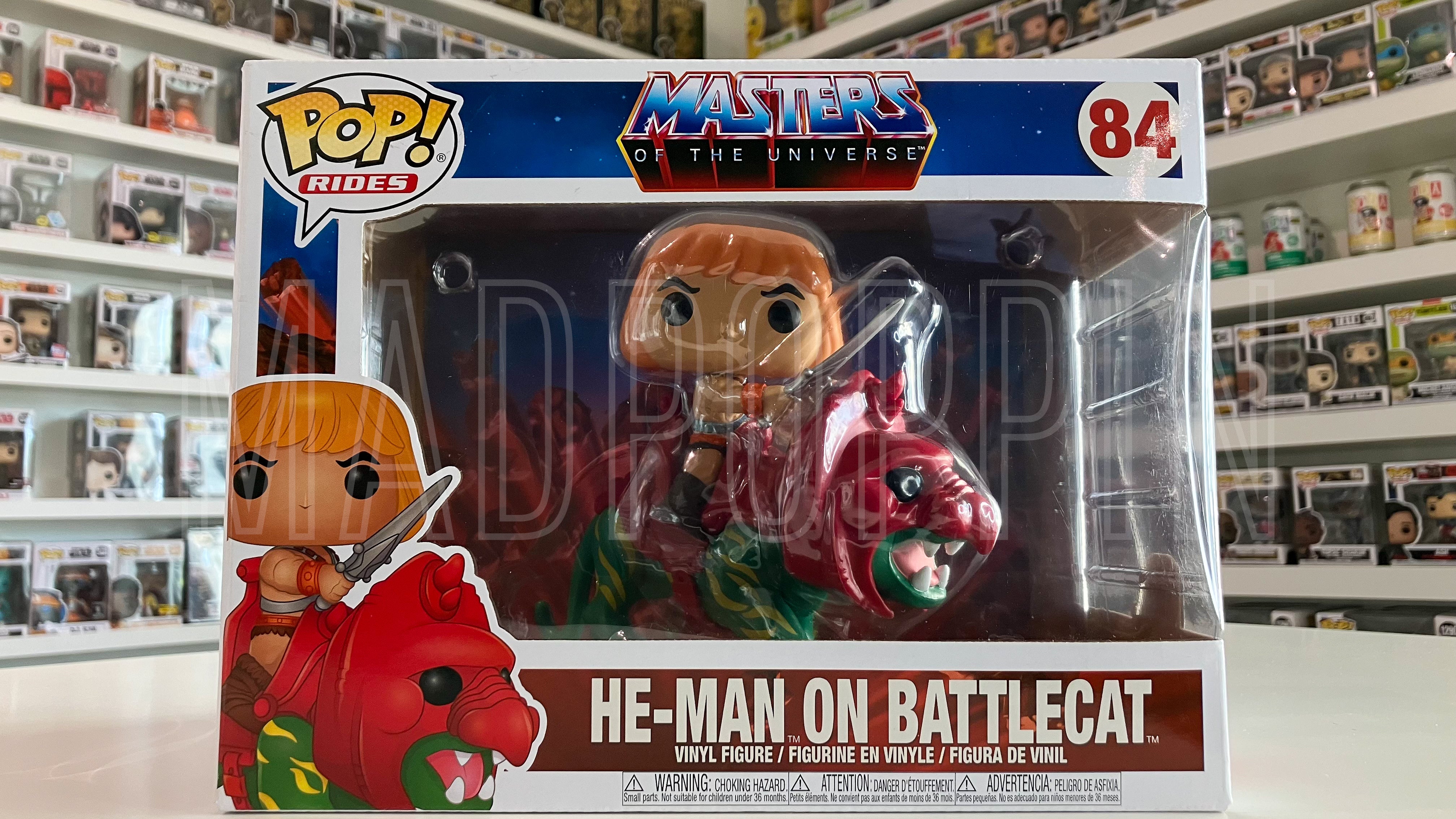 Funko POP! Rides Television Masters of the Universe He-Man on Battlecat #84