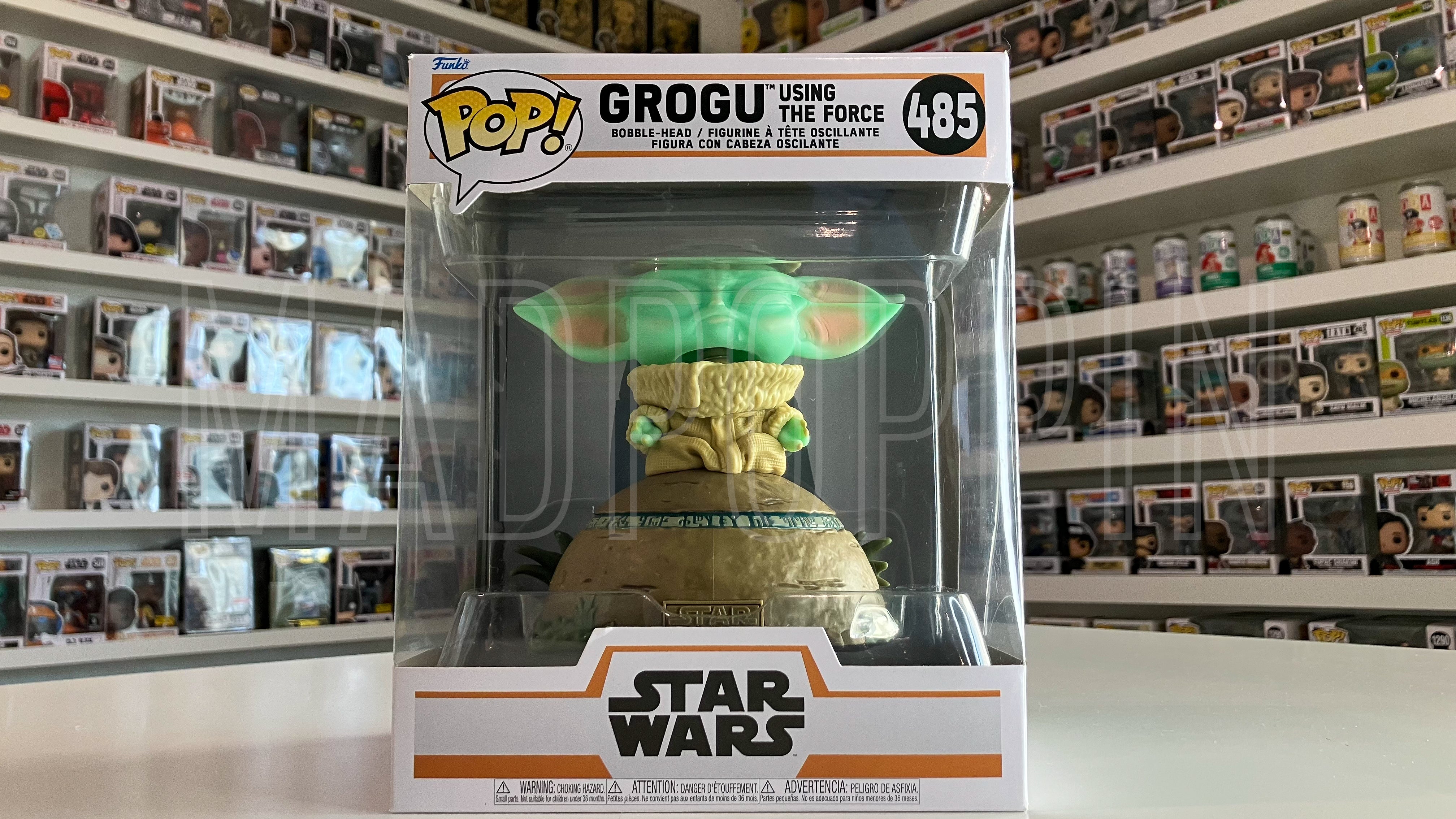 Funko POP! Star Wars The Mandalorian Grogu Using The Force #485