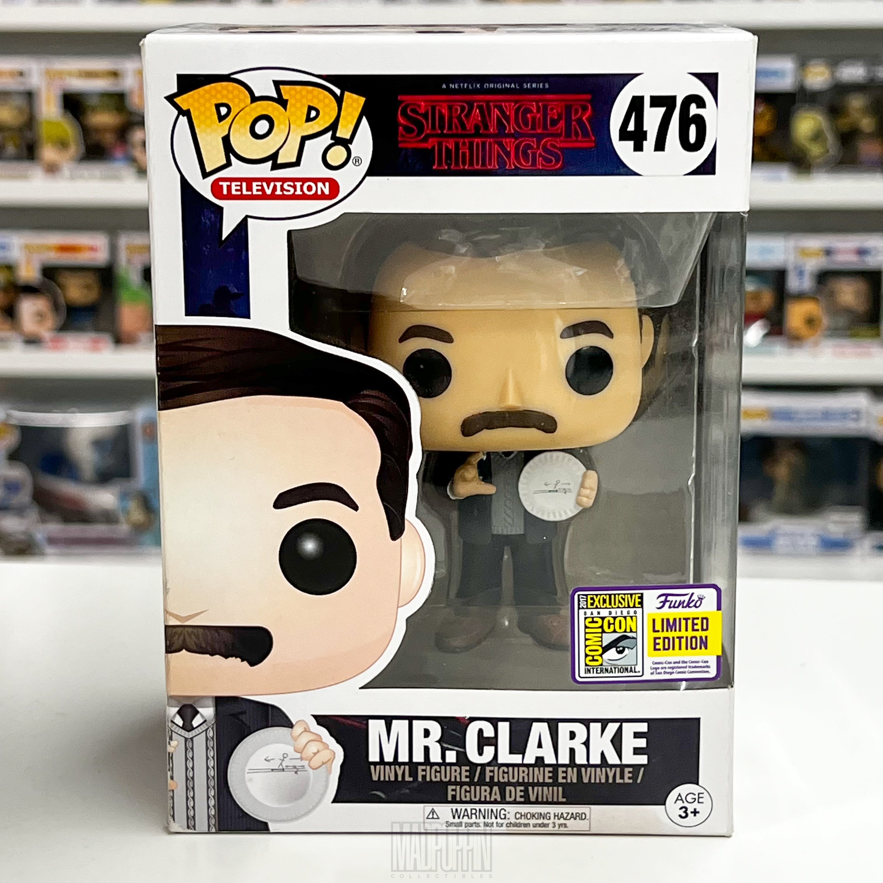 Funko Pop Television Stranger Things Mr Scott Clarke (SDCC) 476