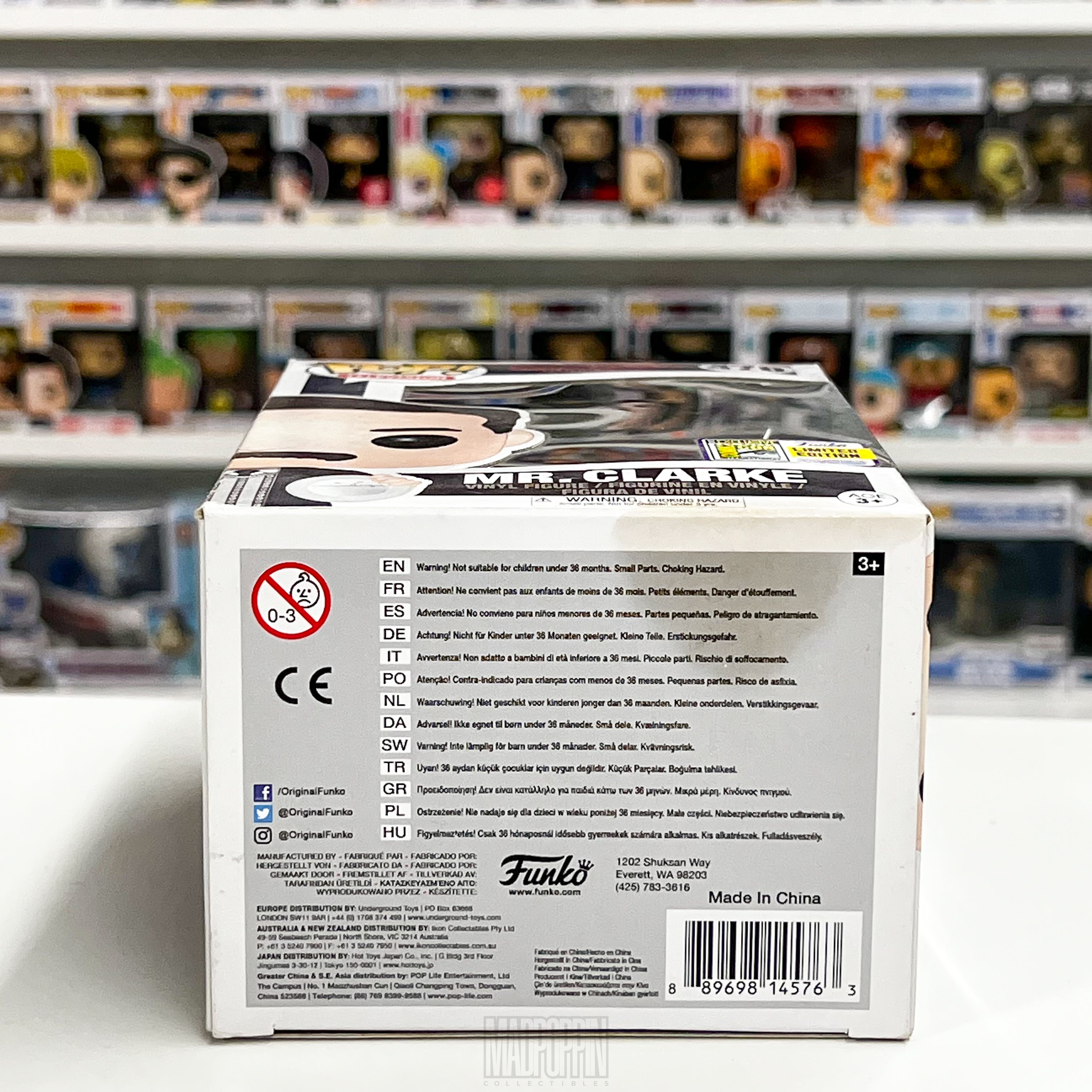 Funko Pop Television Stranger Things Mr Scott Clarke (SDCC) 476