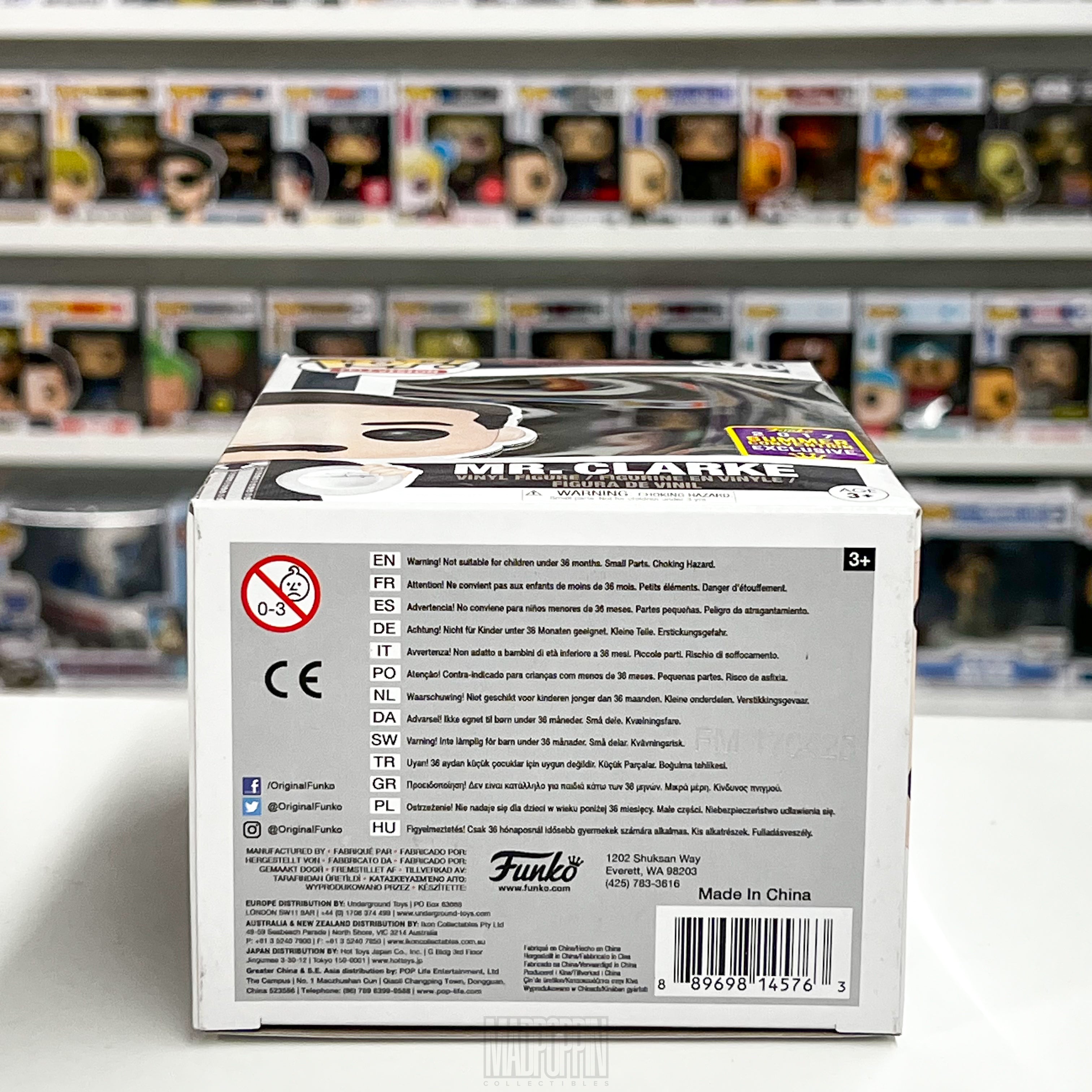 Funko Pop Television Stranger Things Mr Scott Clarke 476