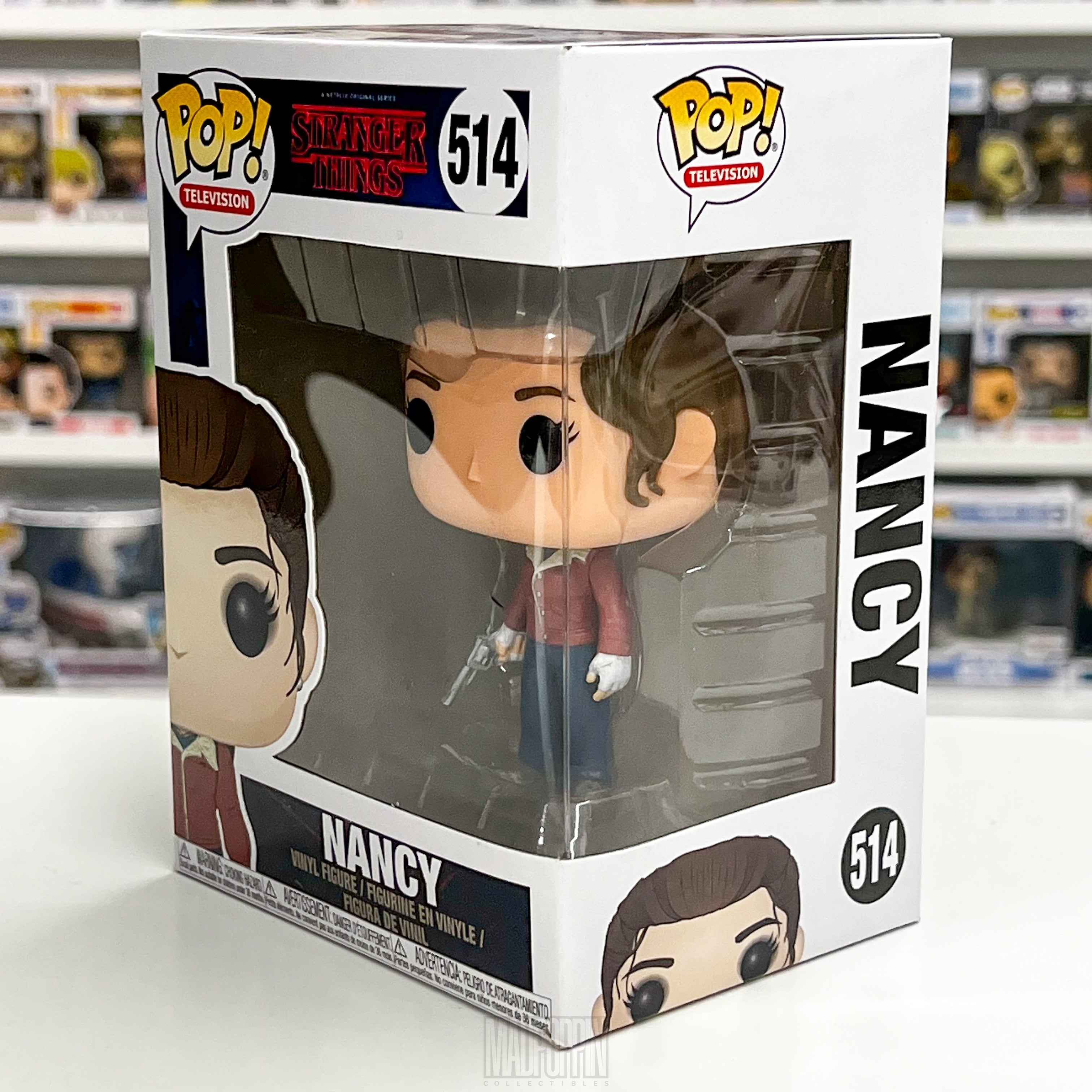Funko Pop Television Stranger Things Nancy Wheeler (w/Colt Python) 514