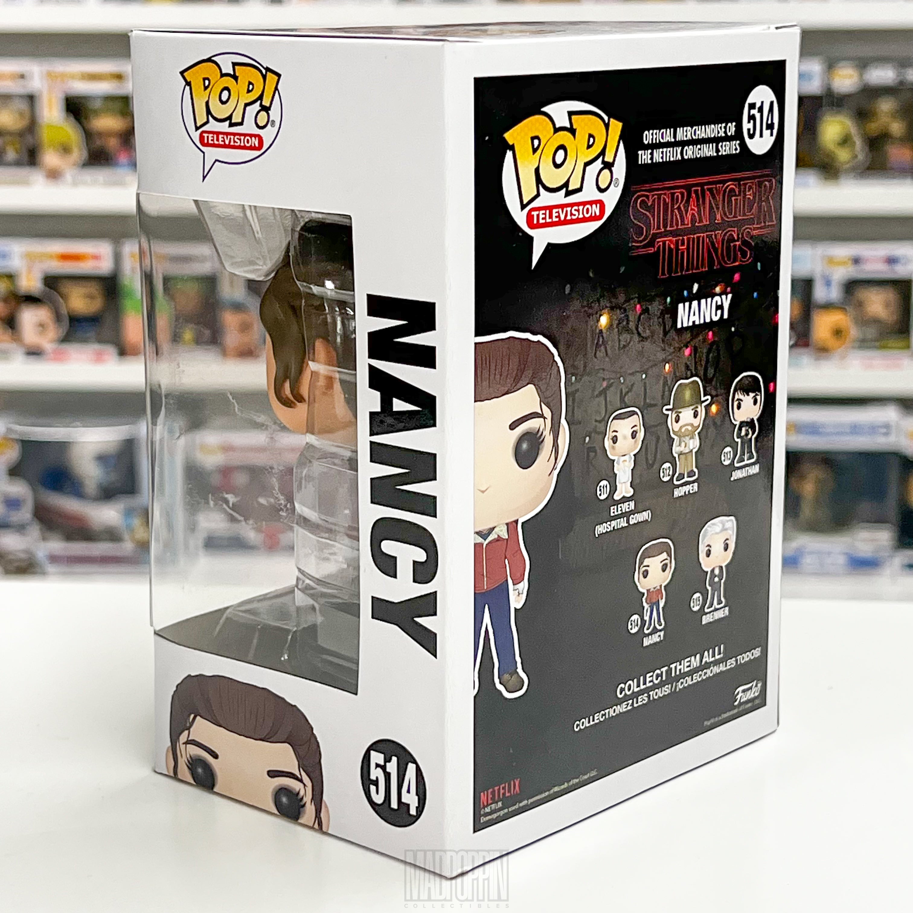 Funko Pop Television Stranger Things Nancy Wheeler (w/Colt Python) 514
