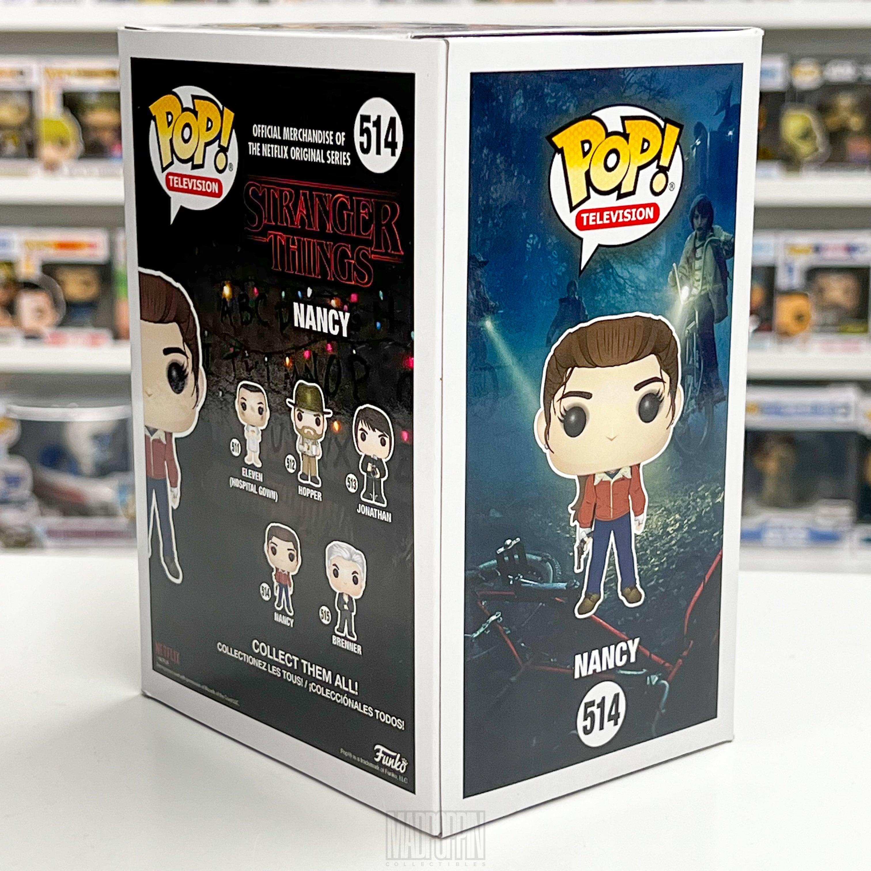 Funko Pop Television Stranger Things Nancy Wheeler (w/Colt Python) 514
