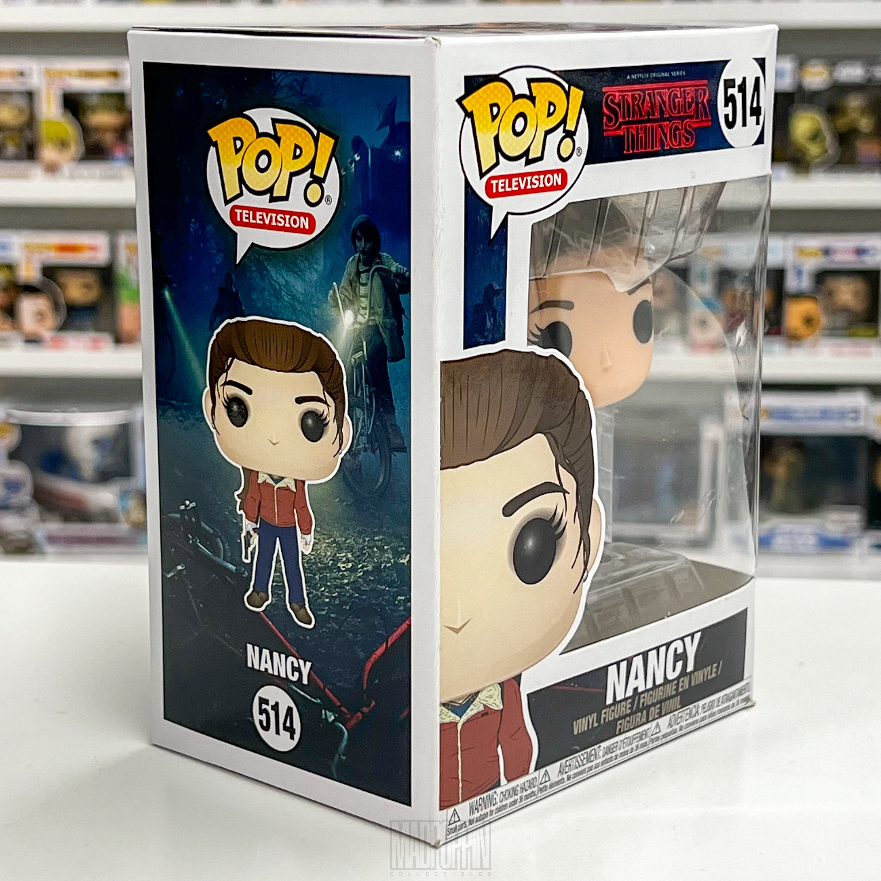 Funko Pop Television Stranger Things Nancy Wheeler (w/Colt Python) 514