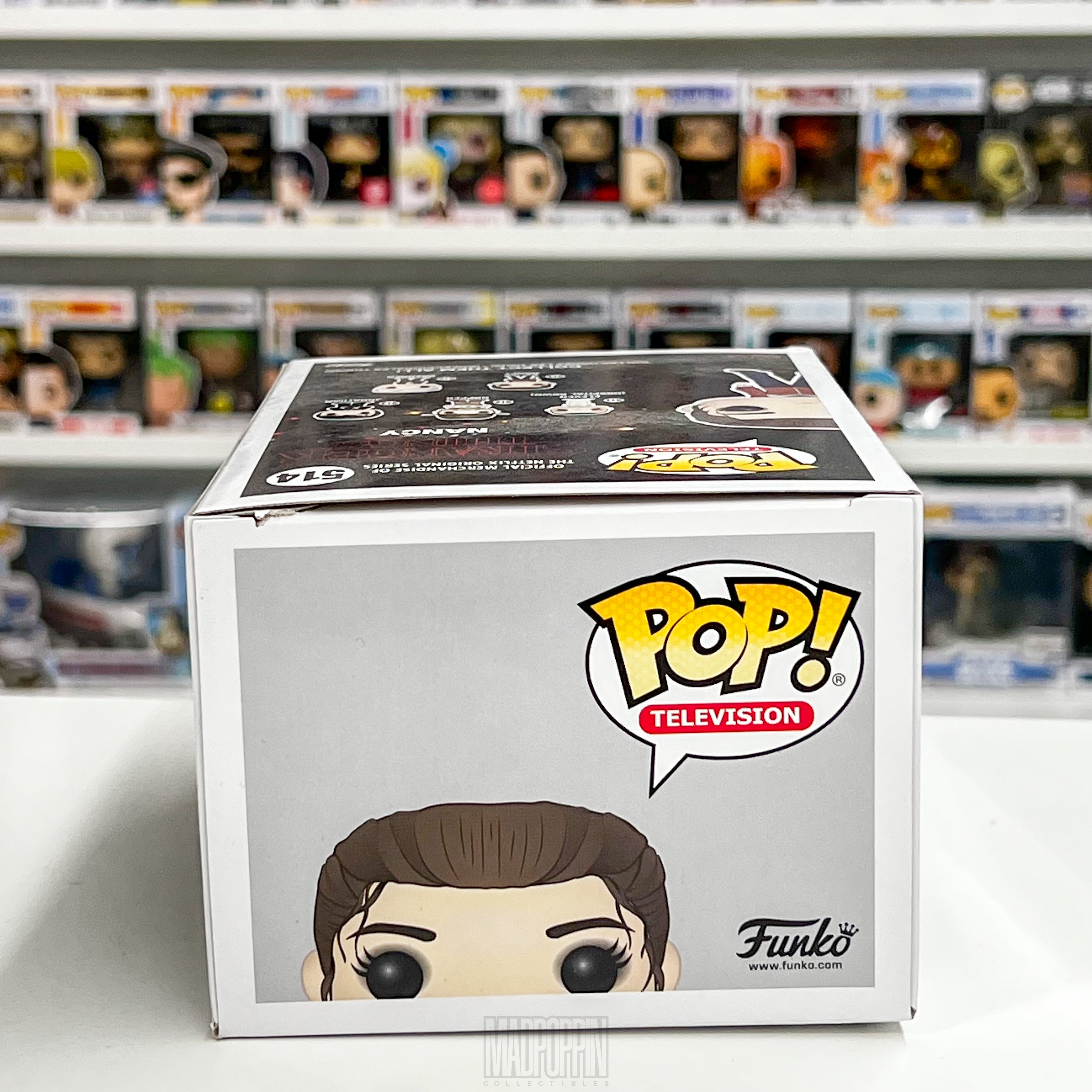 Funko Pop Television Stranger Things Nancy Wheeler (w/Colt Python) 514