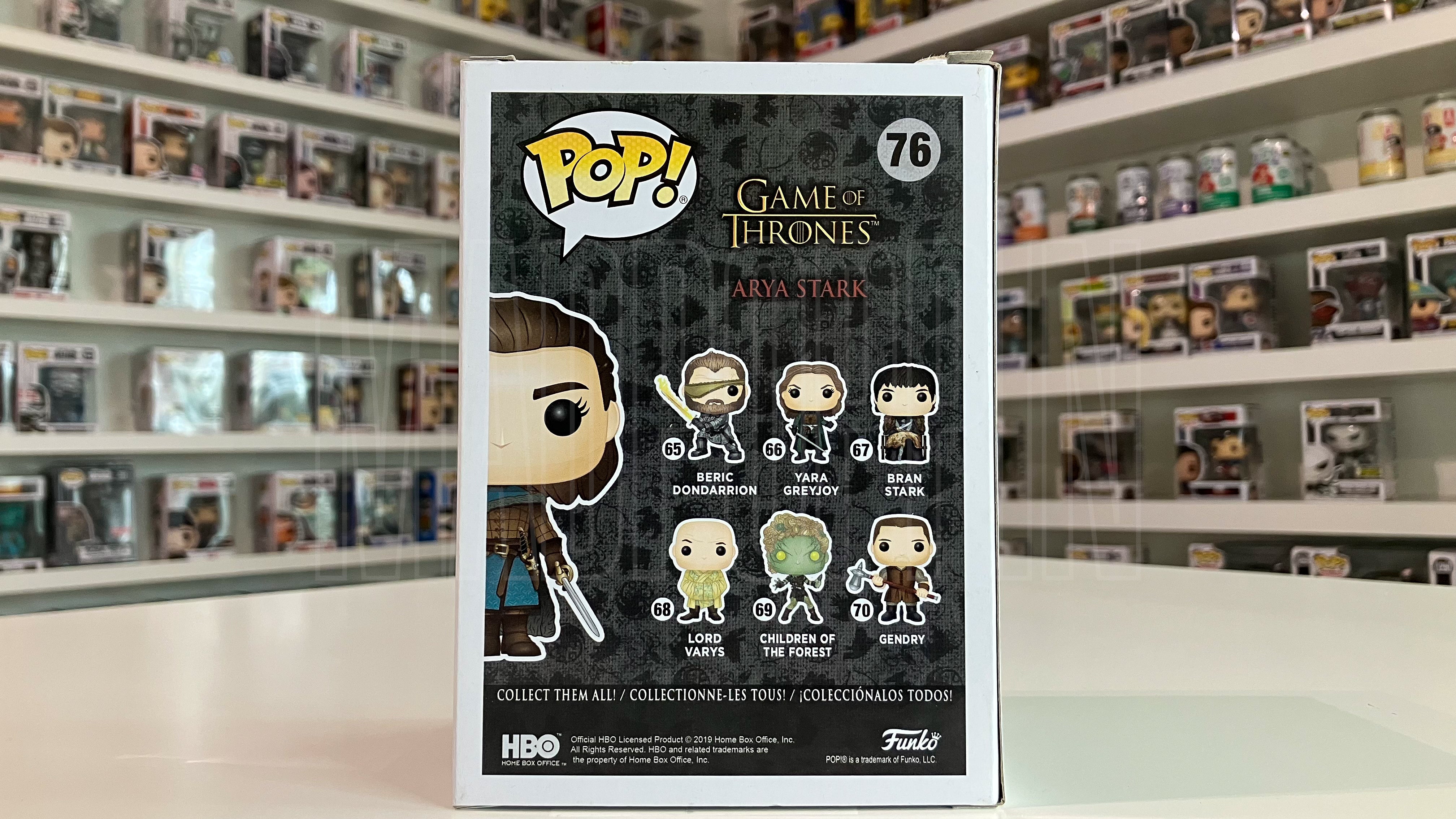 Funko Pop TV HBO Game of Thrones Arya Stark w/Needle Spring Convention ECCC 76