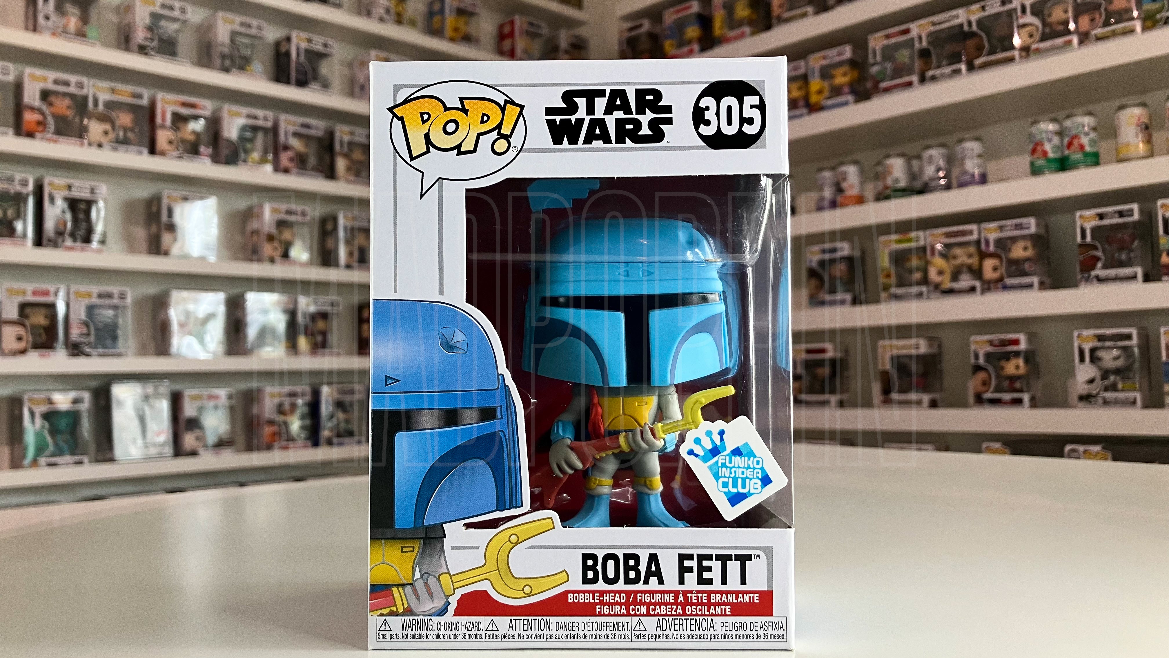Funko Pop Star Wars Boba Fett Animated GameStop Insider Club Exclusive 305