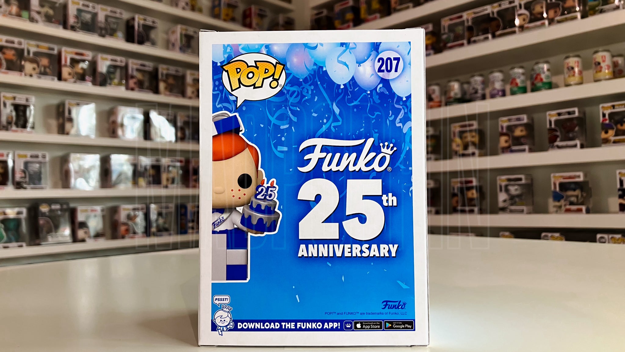 Funko Pop 25th Anniversary Freddy Funko.com Exclusive 207
