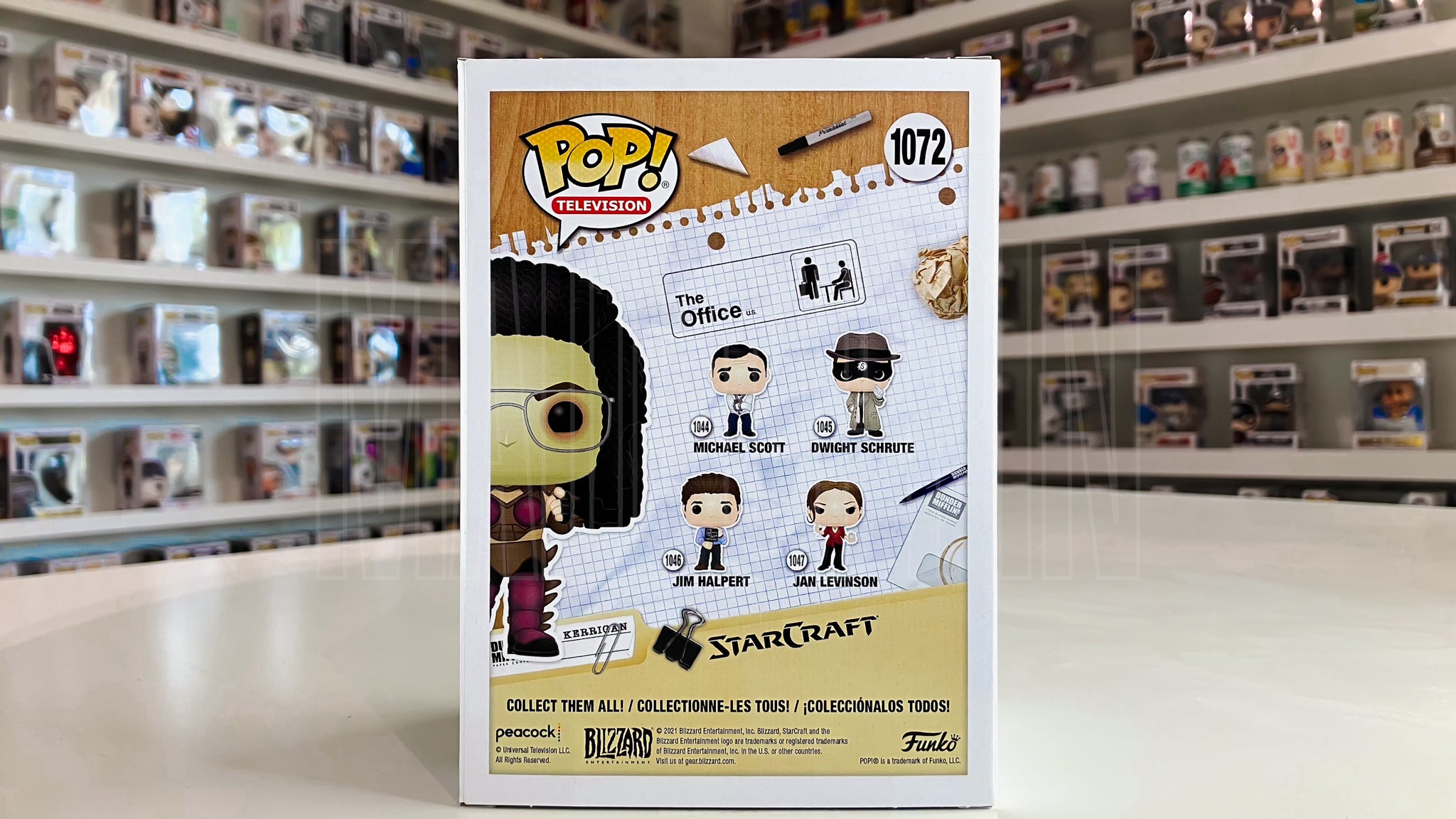 Funko Pop TV NBC The Office Dwight Schrute as Kerrigan Spring Convention ECCC 1072