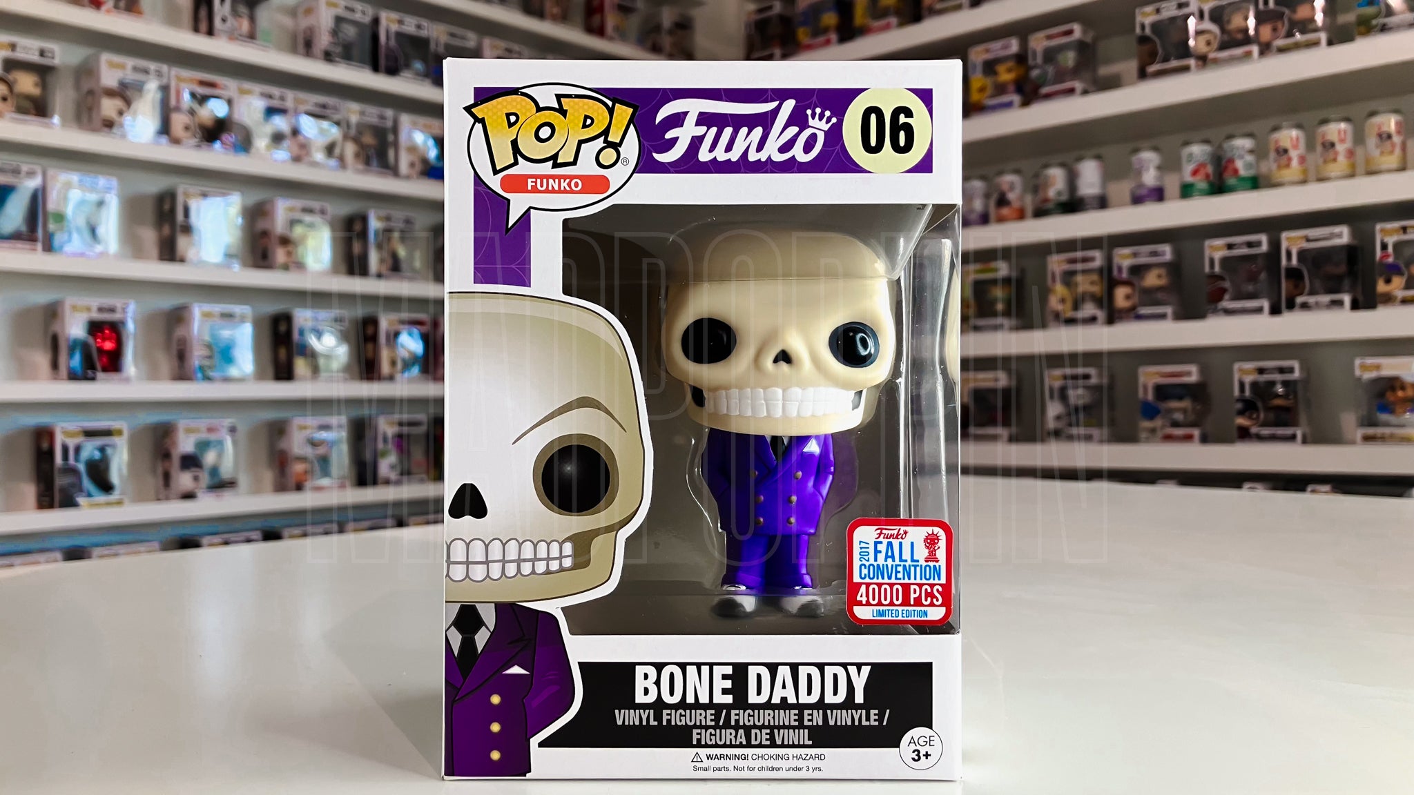Funko Pop Bone Daddy Purple Fall Convention NYCC Limited Edition 4000 pcs 06