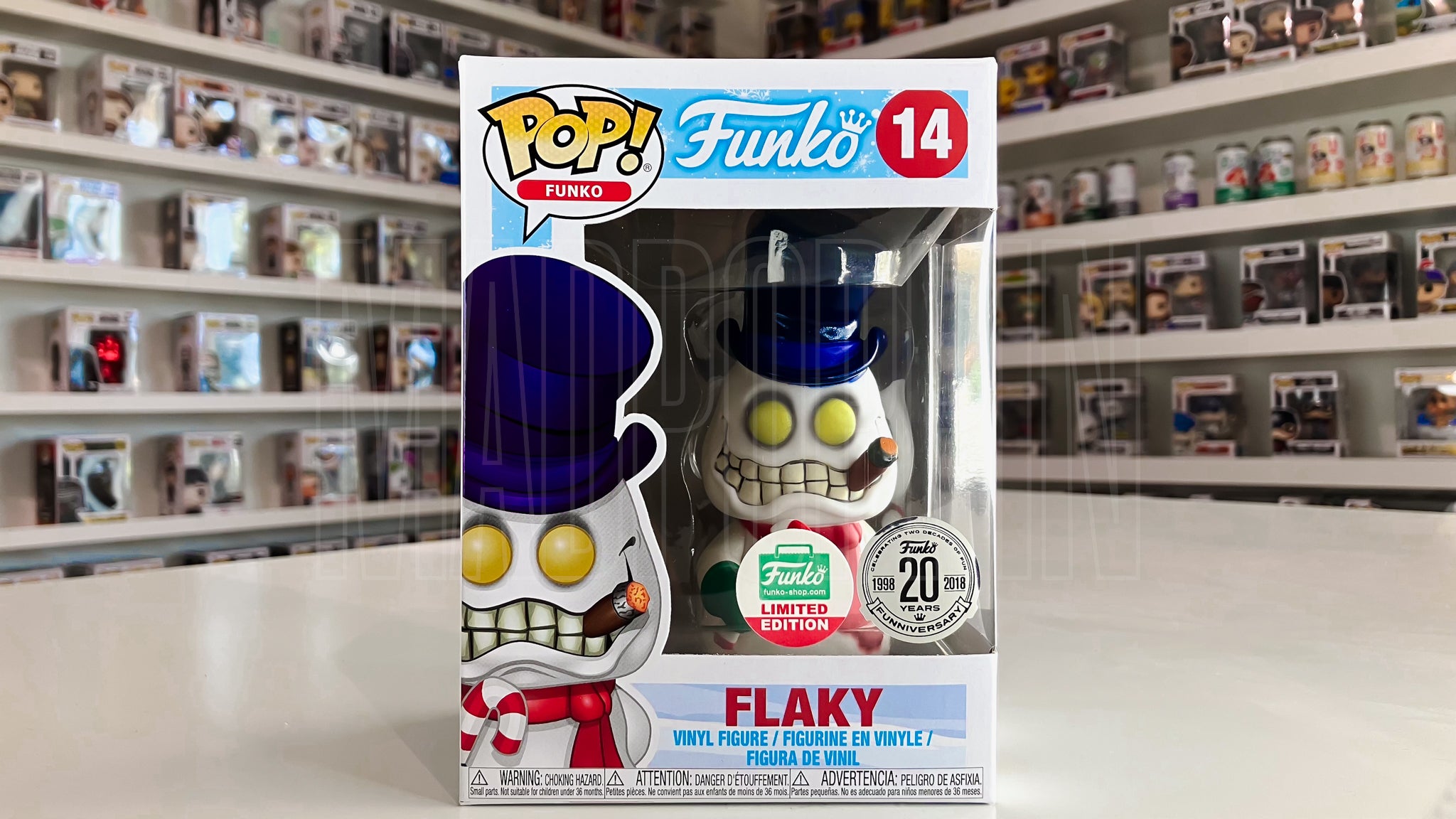 Funko Pop Flaky Funko-shop.com Limited Edition 20 Years Funniversary 14