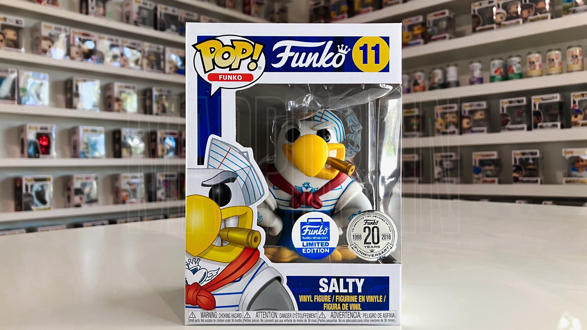 Funko Pop Salty Funko-shop.com Limited Edition 20 Years Funniversary 11