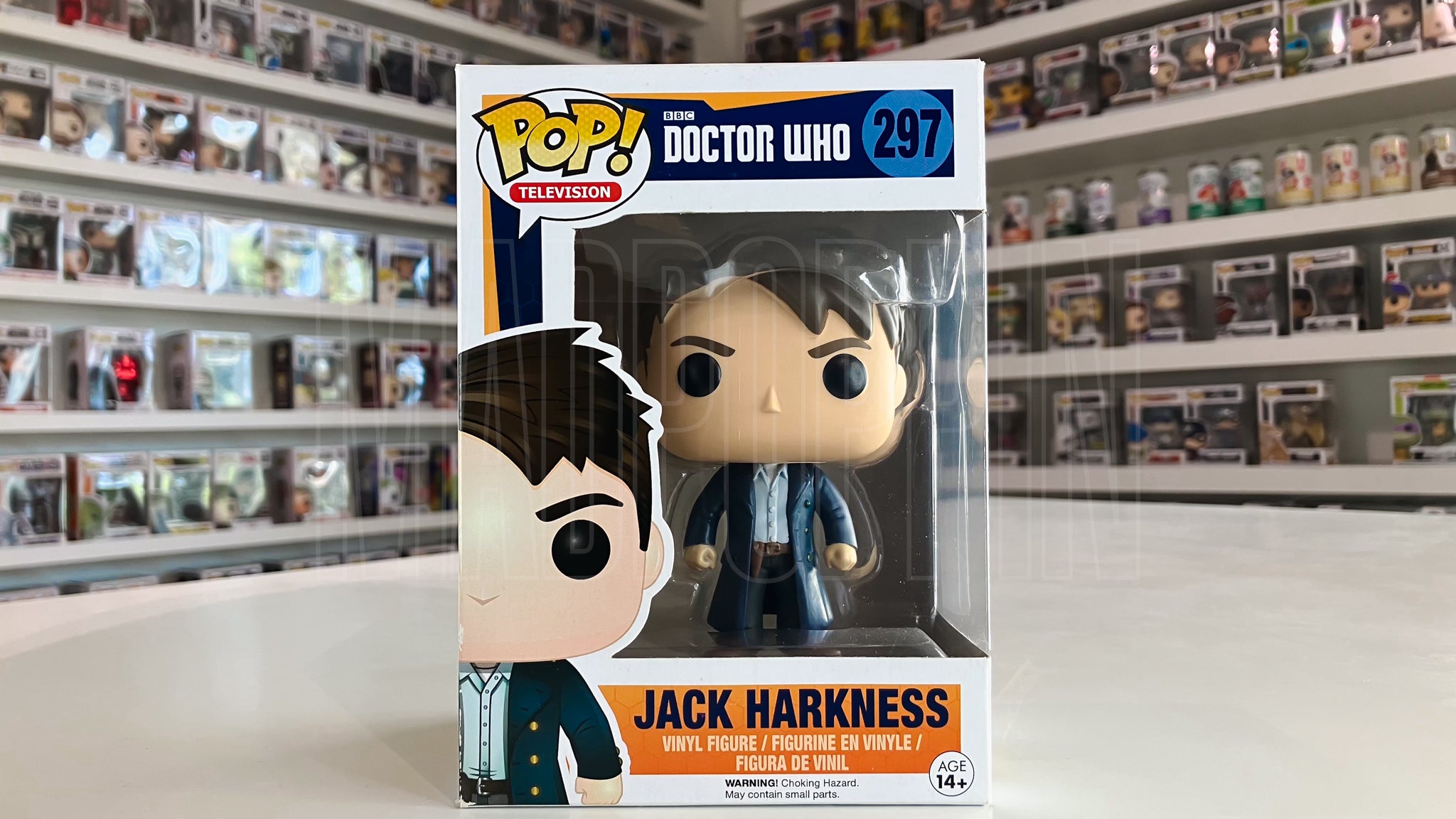 Funko Pop TV BBC Doctor Who Jack Harkness Vaulted 297