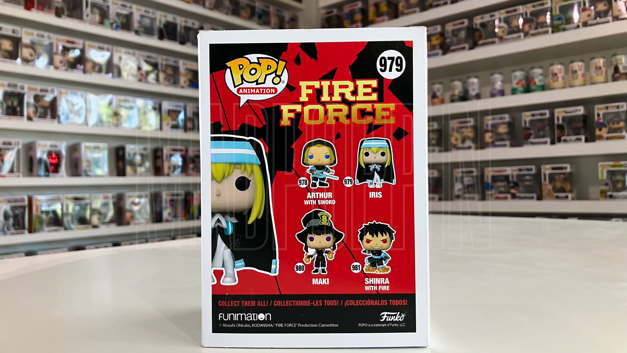 Funko Pop Anime Fire Force Iris Funimation 979