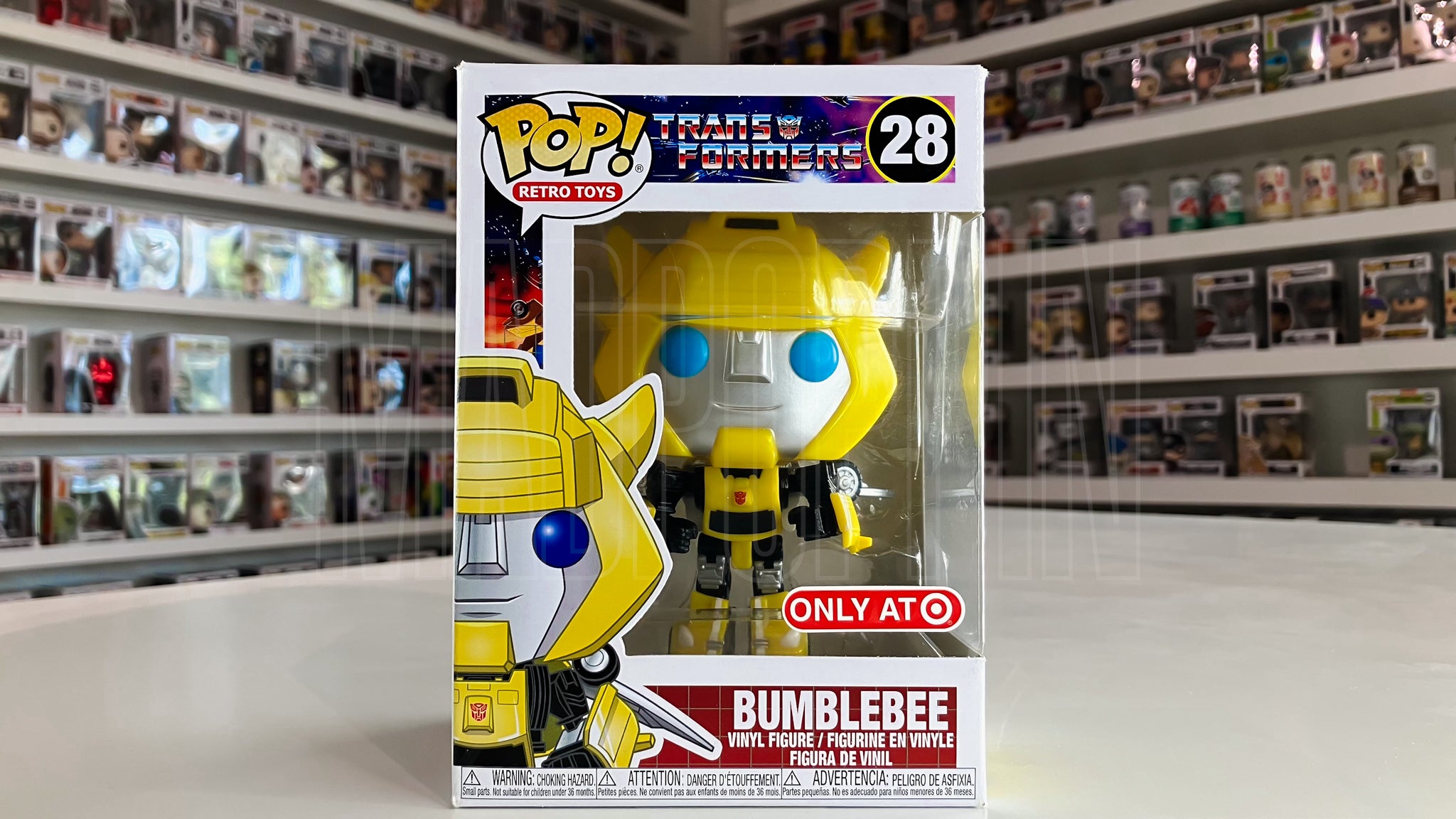 Funko Pop Retro Toys Transformers Bumblebee Transforming Target Exclusive 28