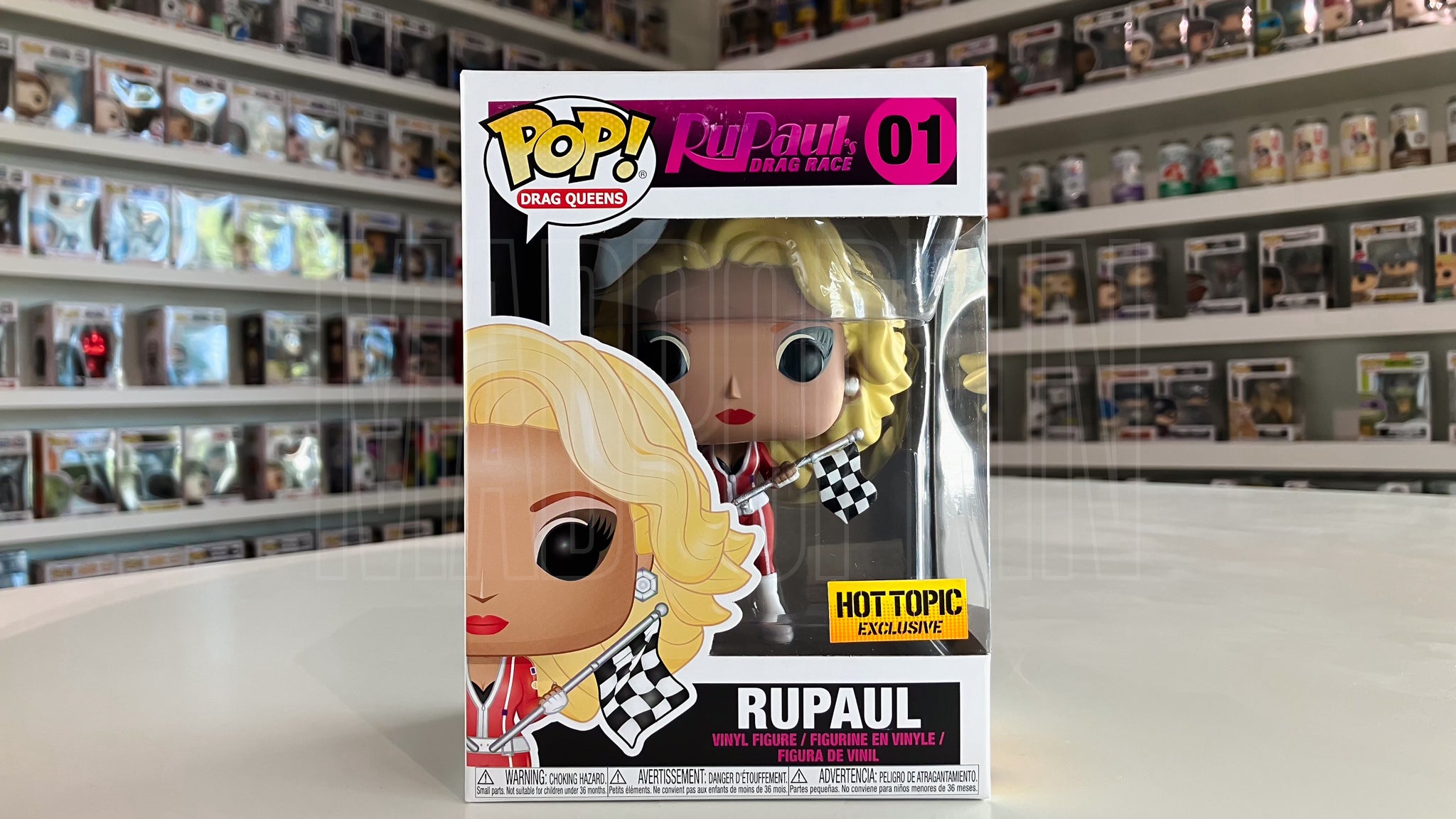 Funko Pop World of Wonder VH-1 Drag Queens RuPaul's Drag Race Hot Topic 01