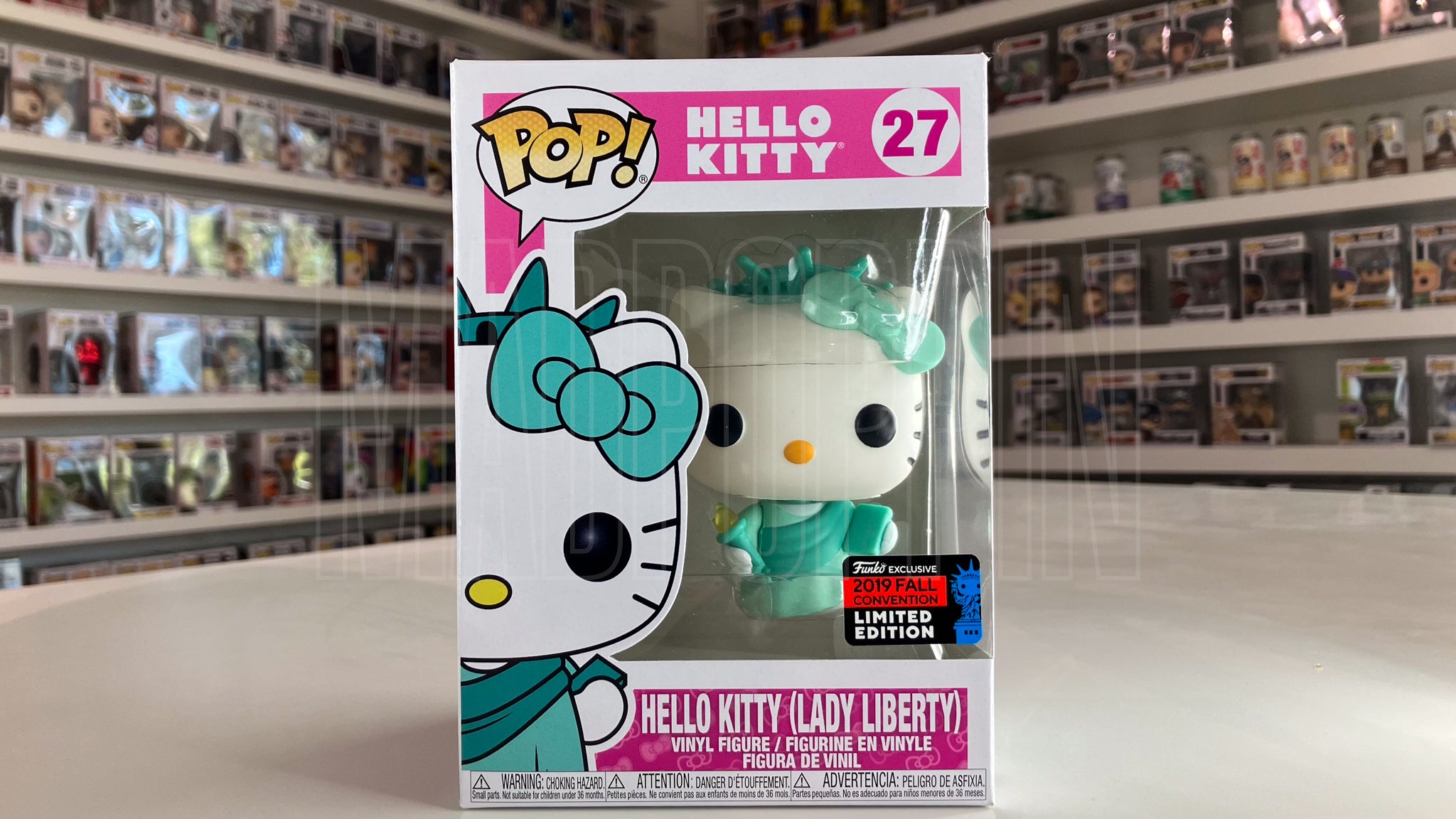 Funko Pop Hello Kitty Lady Liberty Fall Convention 2019 NYCC Exclusive 27