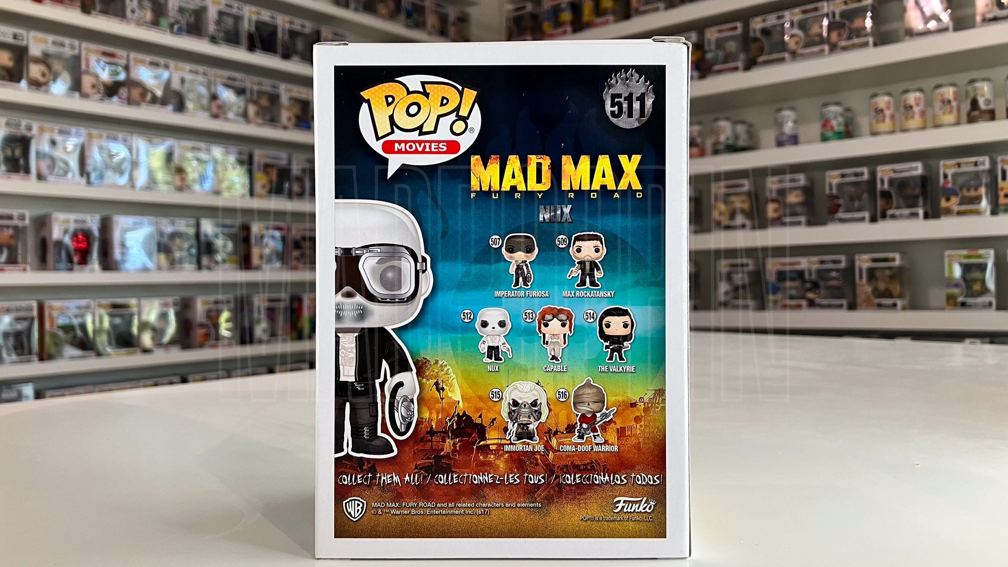 Funko Pop Mad Max Fury Road Nux Goggles Funko-Shop.com Exclusive 511
