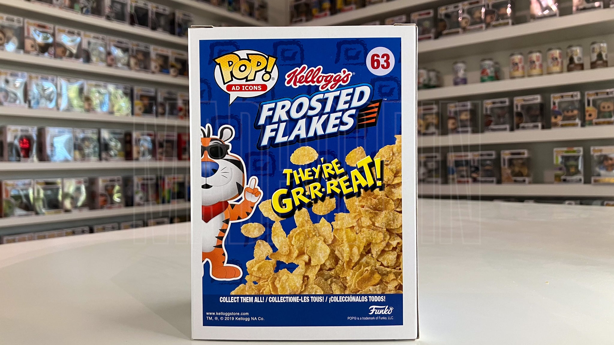 Funko Pop Kellog's Frosted Flakes Tony the Tiger with Sunglasses Funko Hollywood Exclusive 63