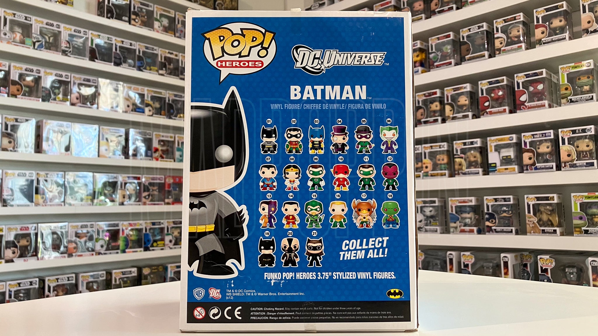 Funko Pop Heroes DC Universe Batman Black Giant 9 Inch Vaulted