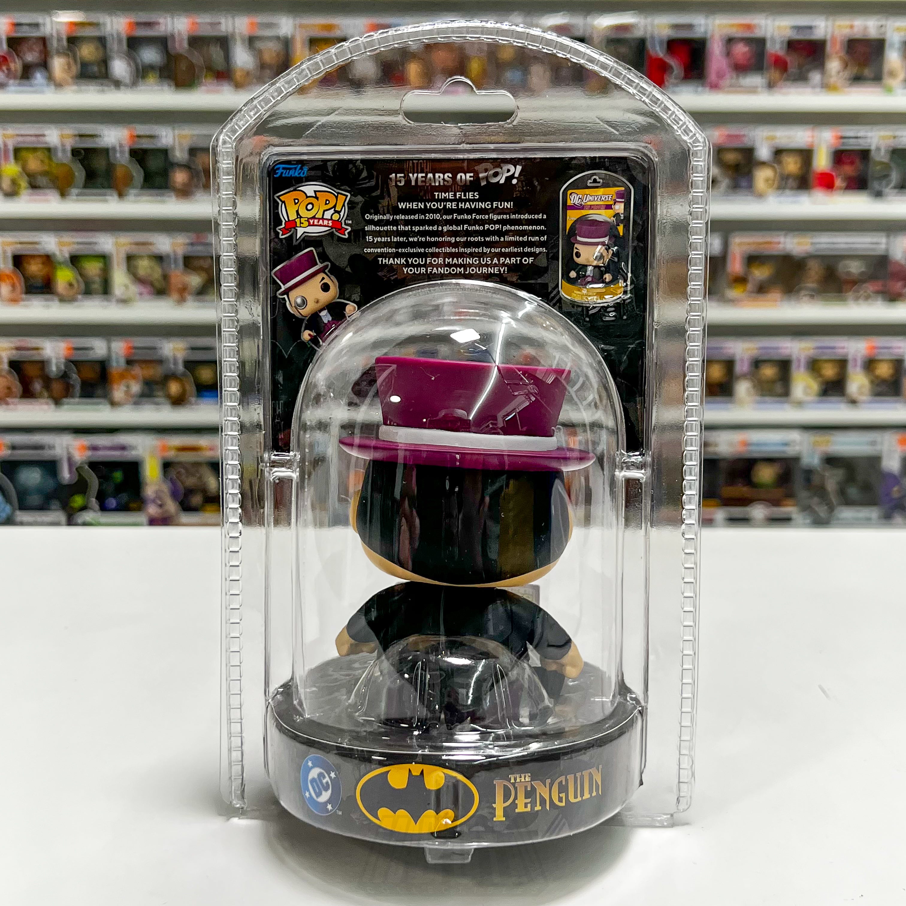 Funko Pop DC Heroes Penguin Clamshell SDCC 2025 Exclusive LE 2010 Pieces Batman