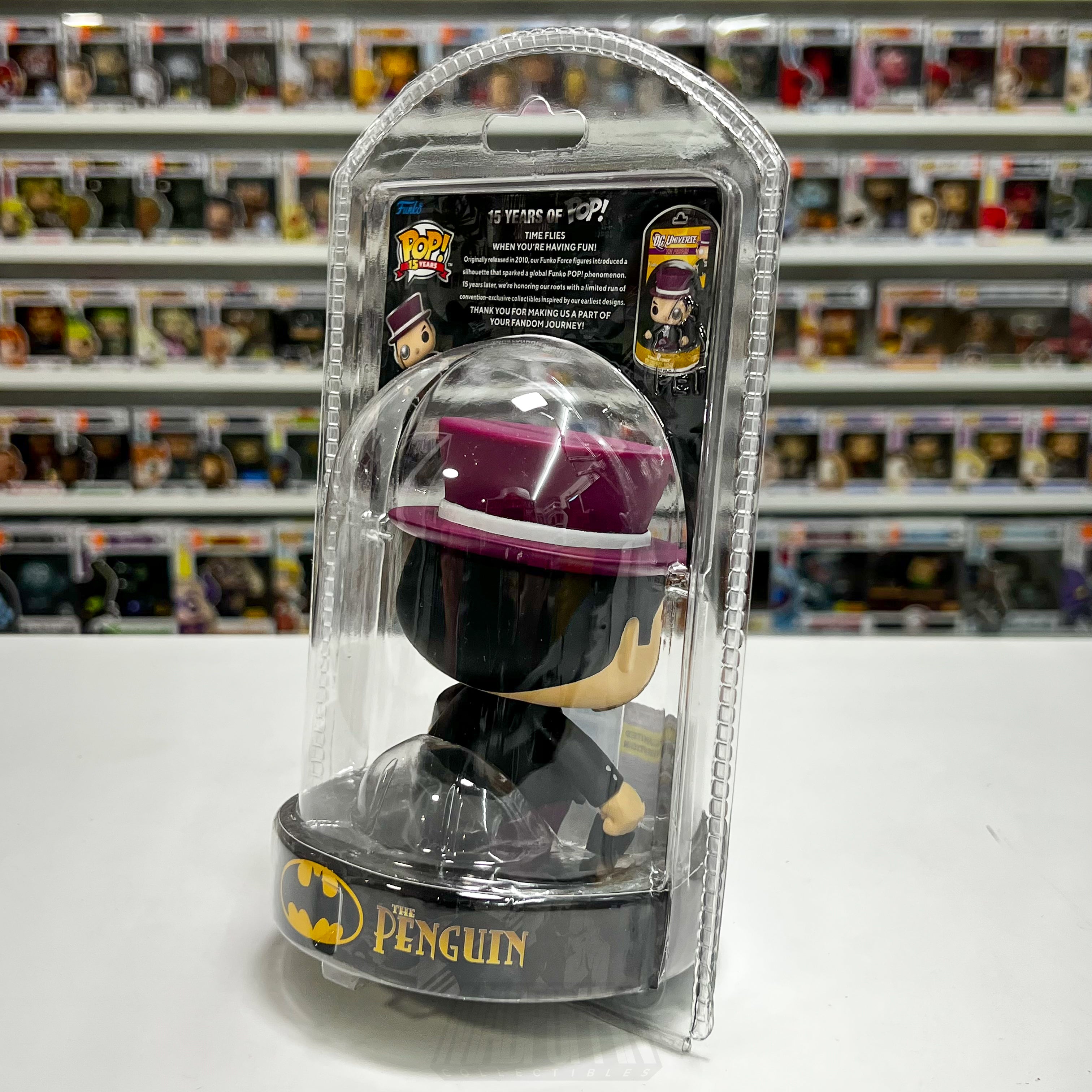 Funko Pop DC Heroes Penguin Clamshell SDCC 2025 Exclusive LE 2010 Pieces Batman