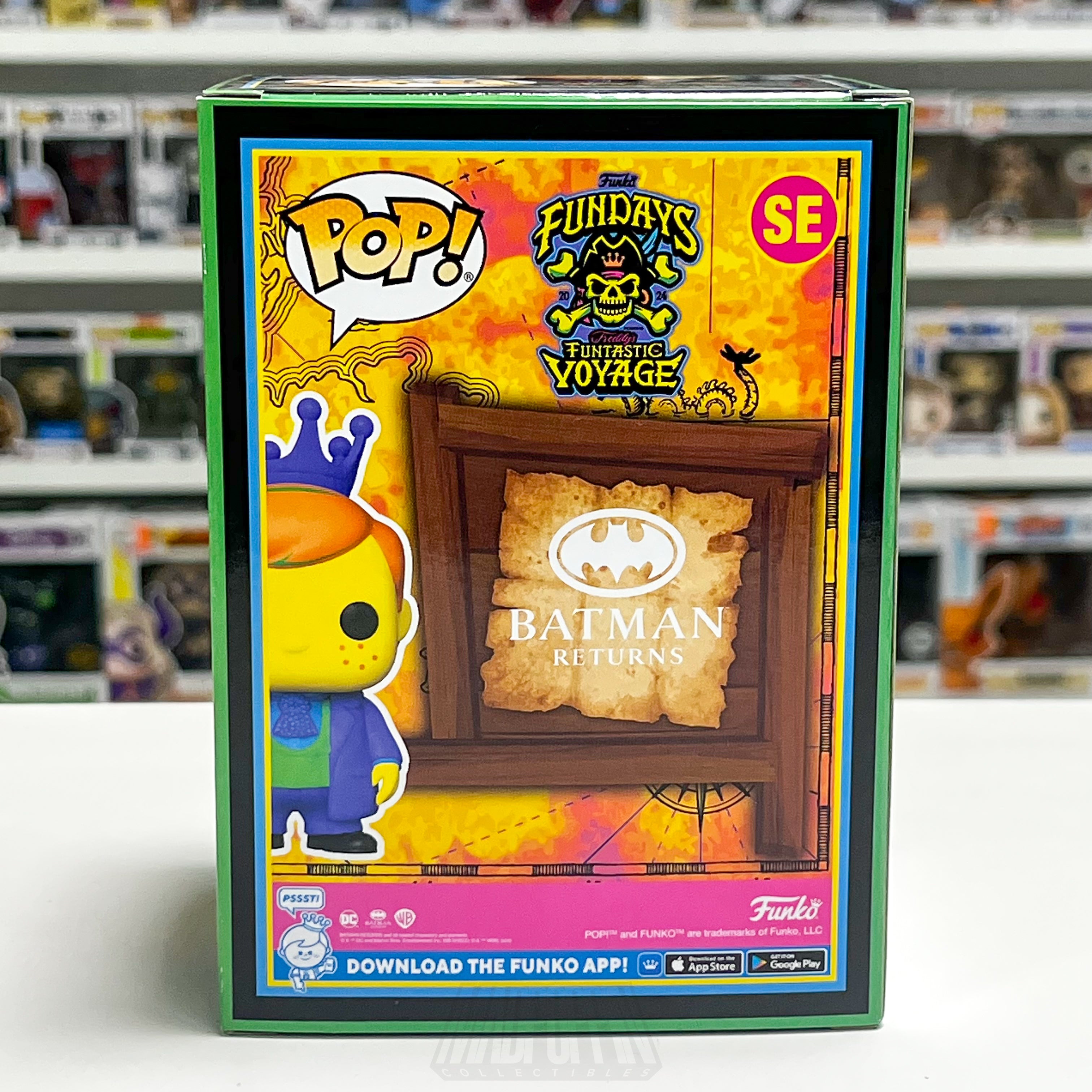 Funko Pop Fundays Funtastic Voyage Freddy as Penguin Blacklight 250 PCS SE Show