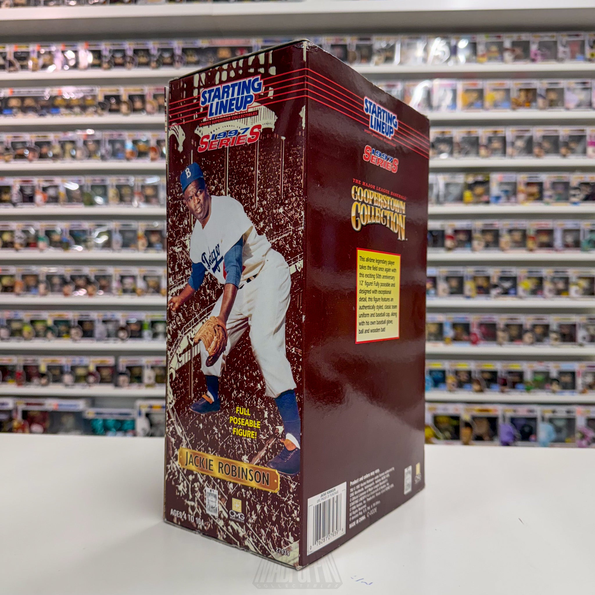 Starting Lineup Brooklyn Dodgers Jackie Robinson Cooperstown Figure MLB Baseball