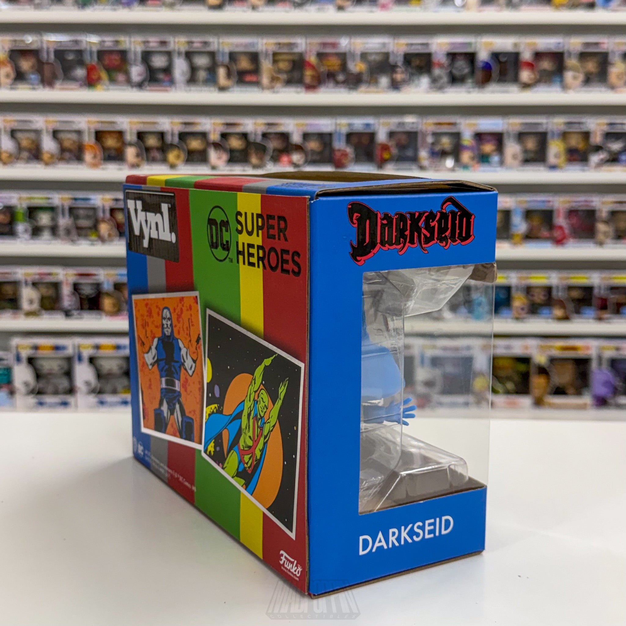 Funko Vynl DC Super Heroes Darkseid + Martian Manhunter 2Pack Toy Vinyl Figures