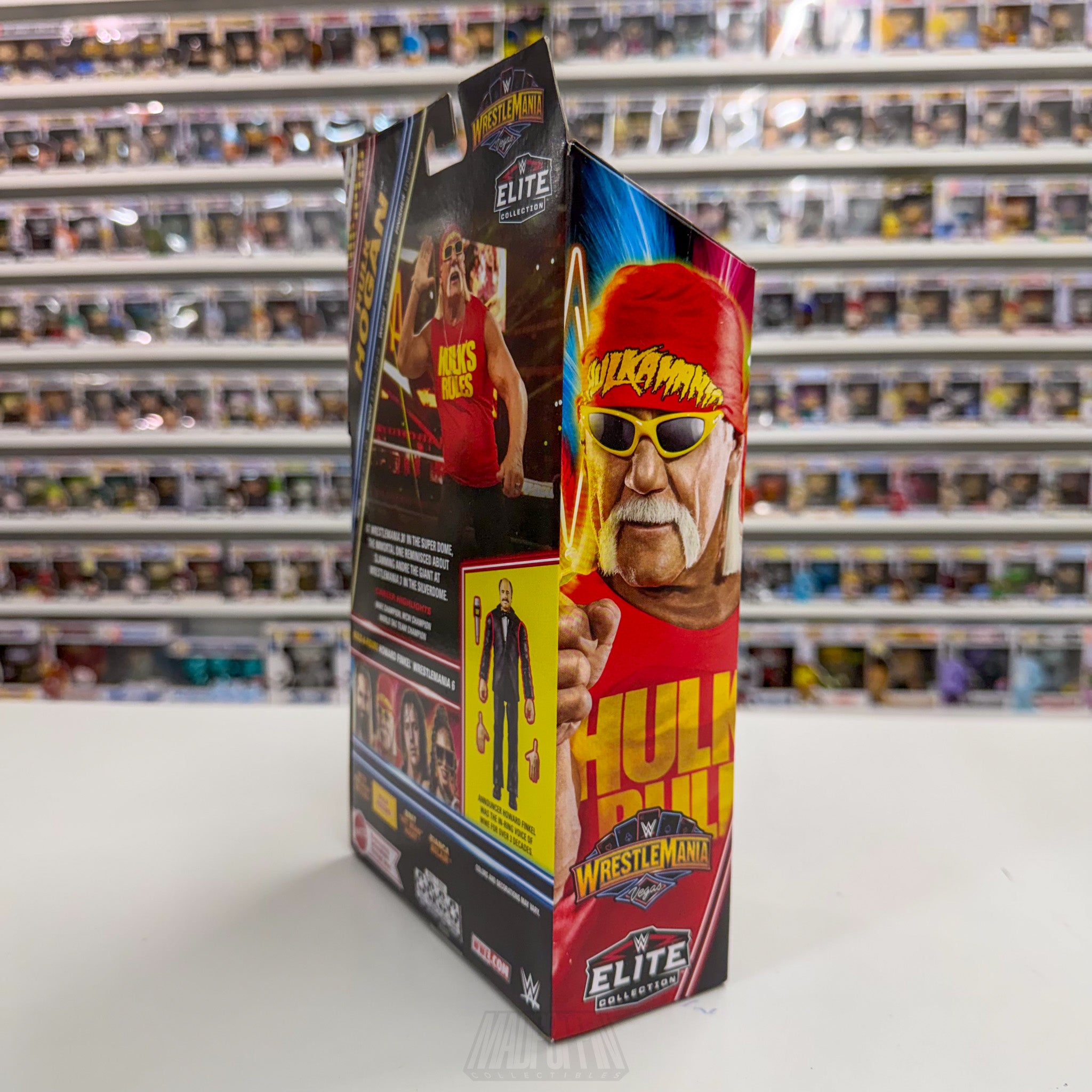 Mattel WWE Elite WrestleMania Vegas Hulk Rules Hogan BAF Hulkamania Wrestling