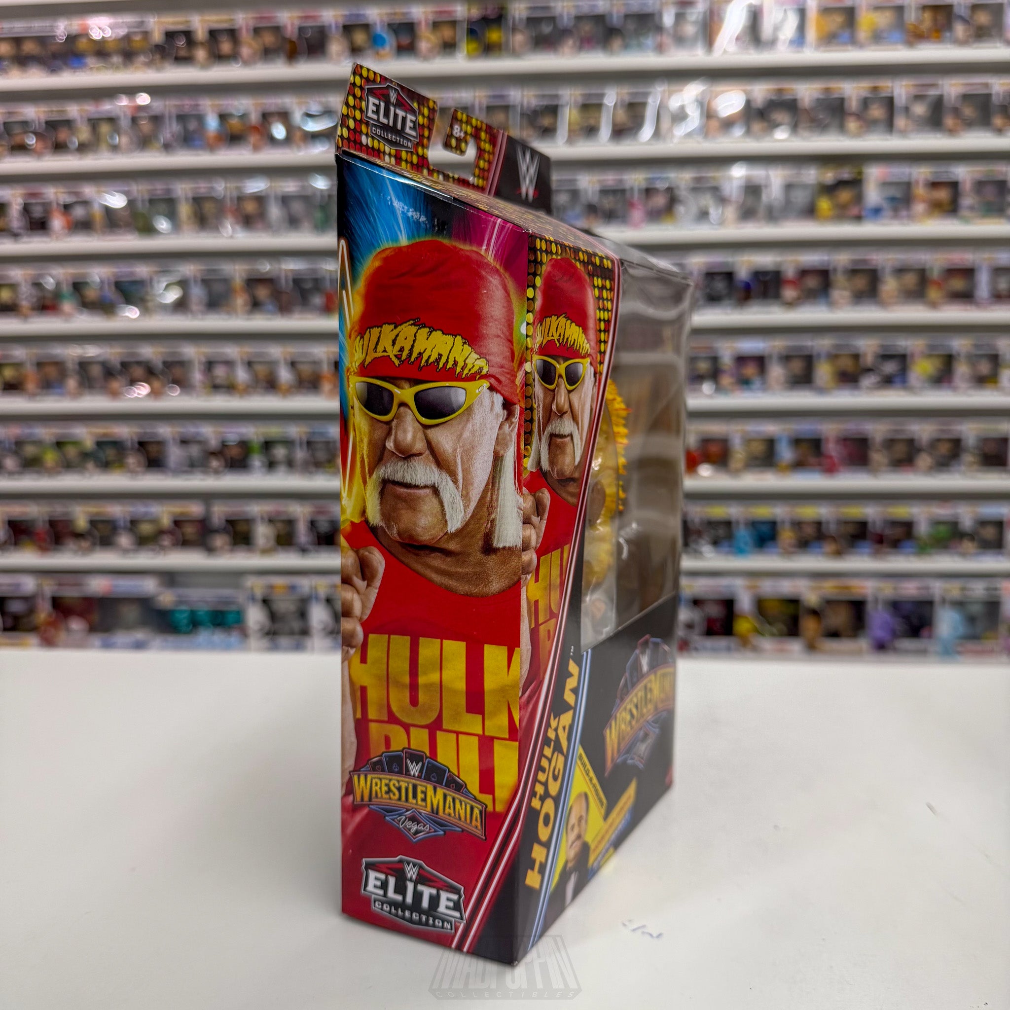 Mattel WWE Elite WrestleMania Vegas Hulk Rules Hogan BAF Hulkamania Wrestling