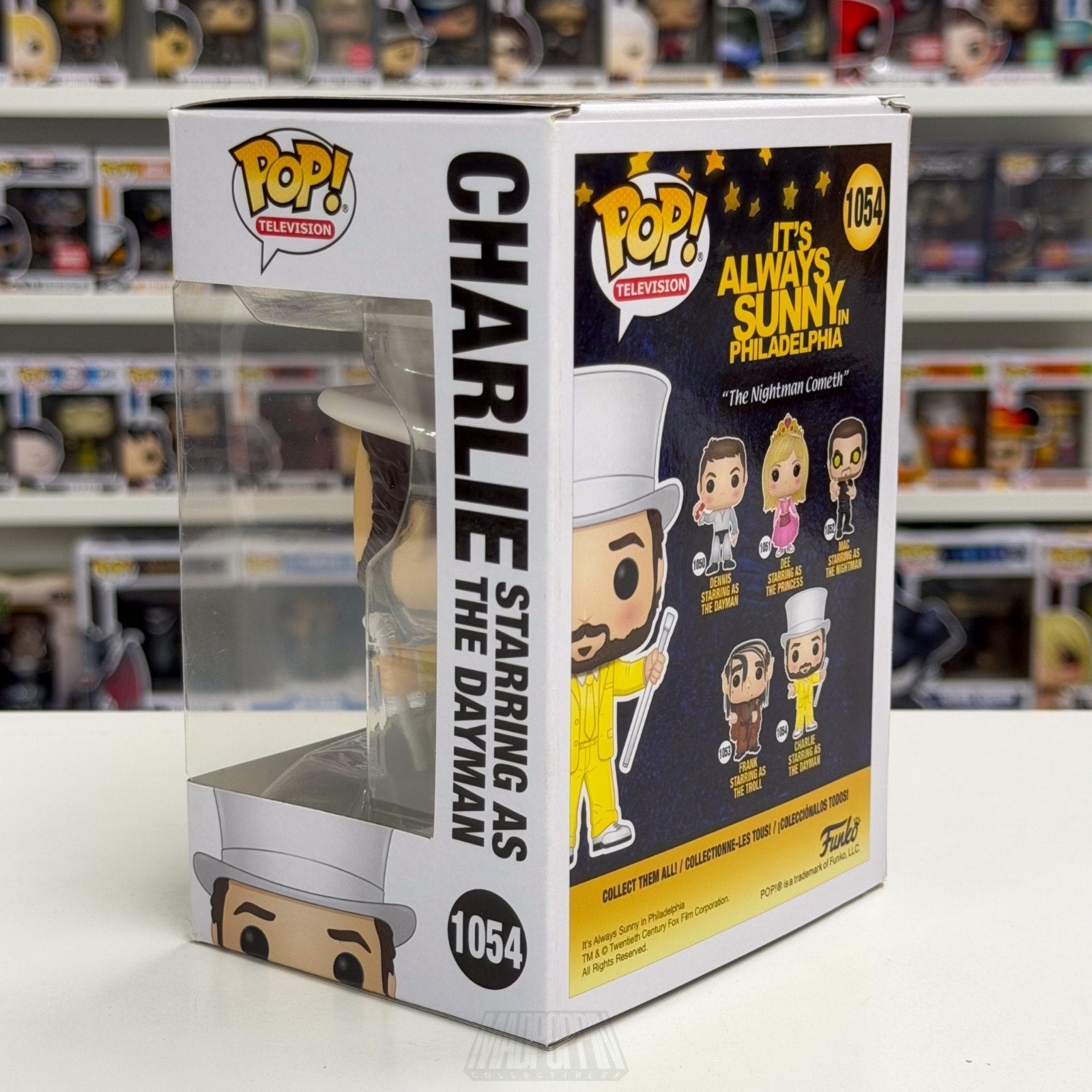 Funko Pop TV It's Always Sunny Philadelphia Charlie as Dayman 1054 Vinyl Figure