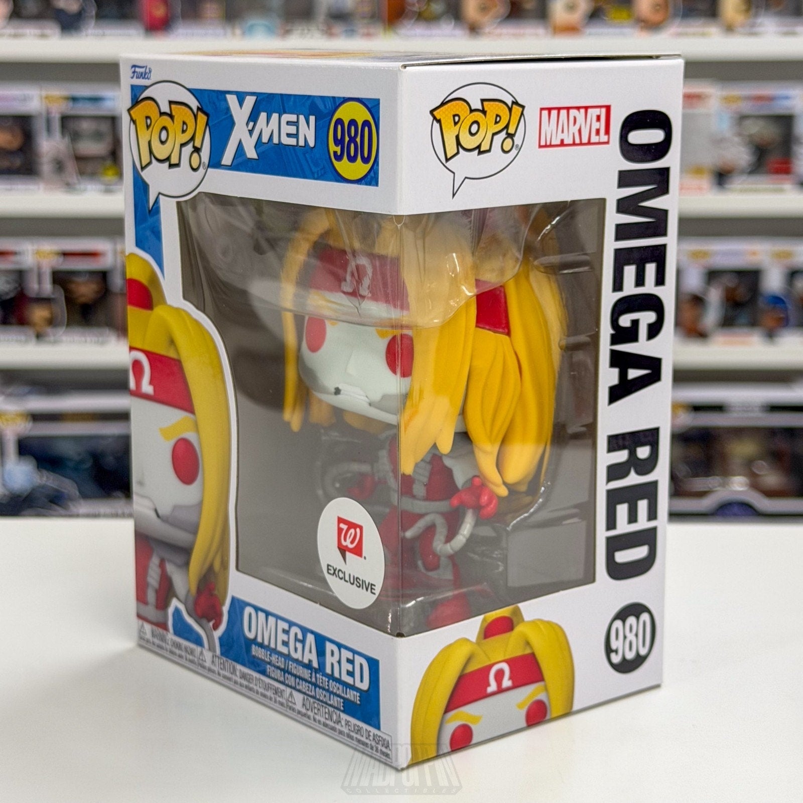 Funko Pop Marvel X-Men Omega Red Walgreens 980 Mutant Russia Toy Vinyl Figure